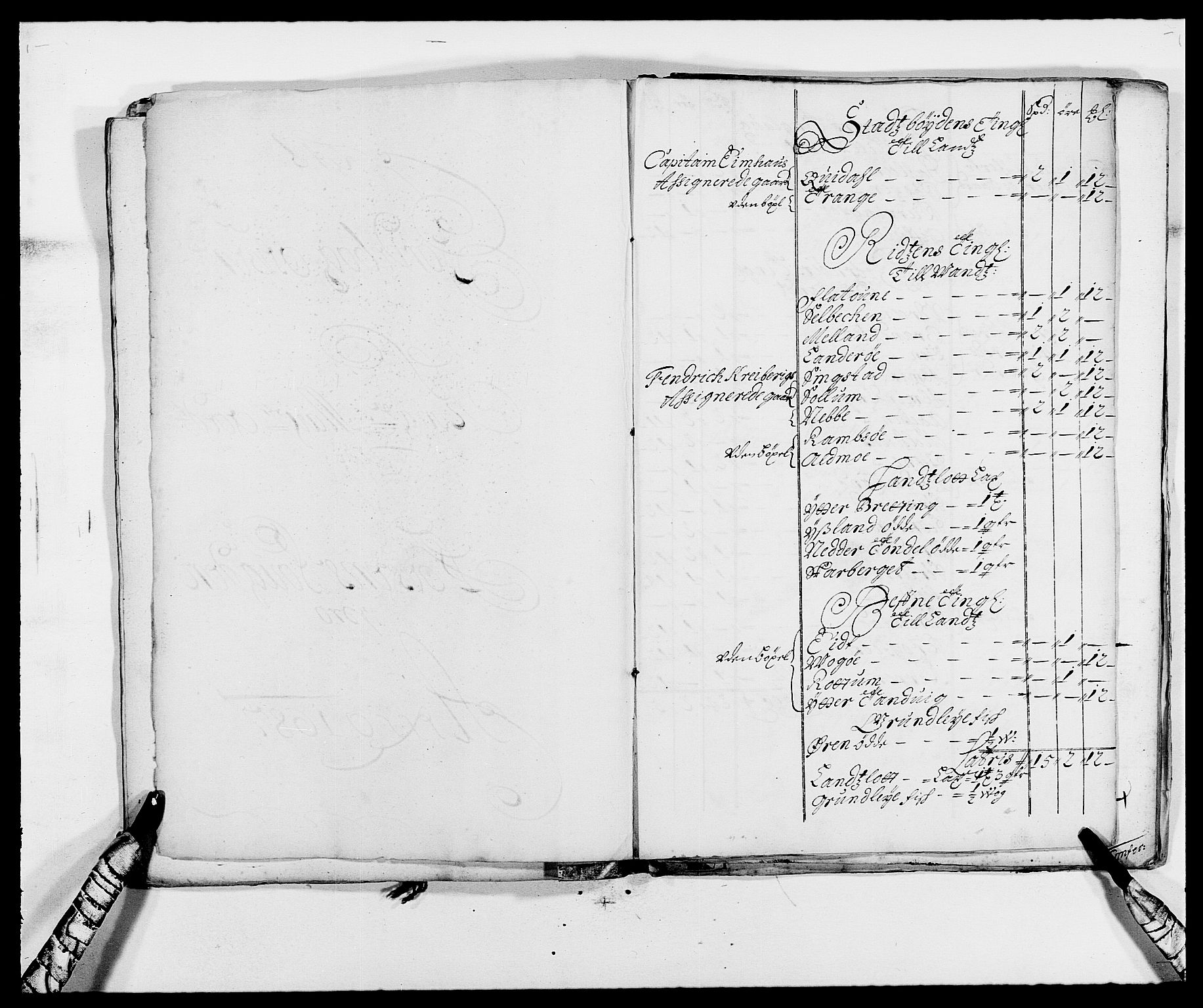 Rentekammeret inntil 1814, Reviderte regnskaper, Fogderegnskap, RA/EA-4092/R57/L3845: Fogderegnskap Fosen, 1687, p. 98