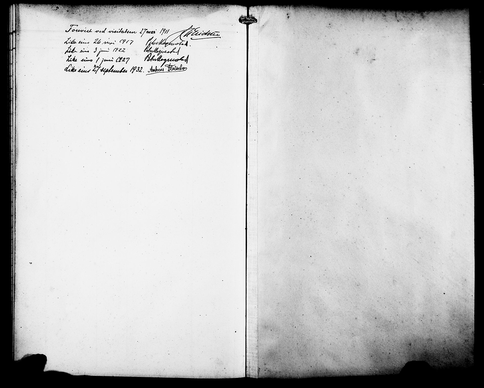 Voss sokneprestembete, SAB/A-79001/H/Hab: Parish register (copy) no. D 2, 1910-1931