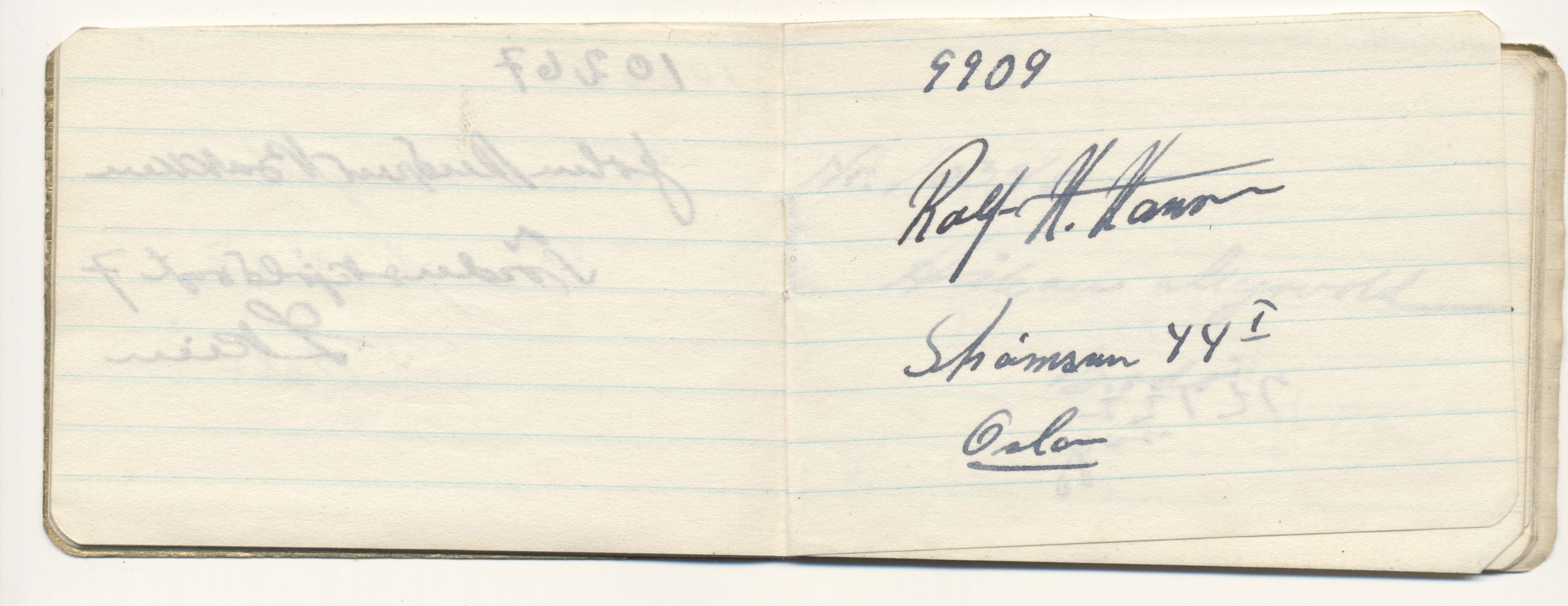 Falstadsenteret, dokumentsamling, FSM/A-001/F/L0494: Fredriksen, Ragna (f. 1922) og Gunnar (f. 1921), 1944-1945