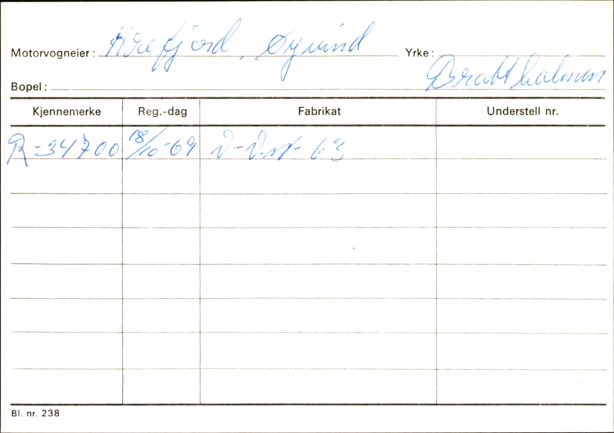 Statens vegvesen, Hordaland vegkontor, AV/SAB-A-5201/2/Ha/L0002: R-eierkort A, 1920-1971, p. 664