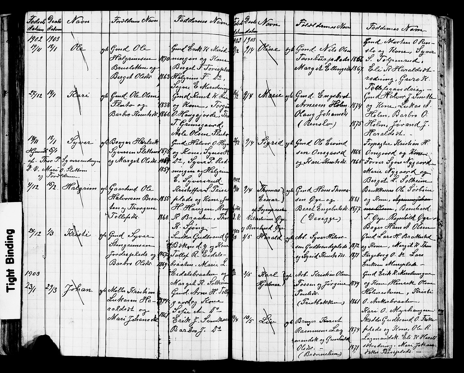 Nes kirkebøker, AV/SAKO-A-236/G/Ga/L0003: Parish register (copy) no. I 3, 1889-1909