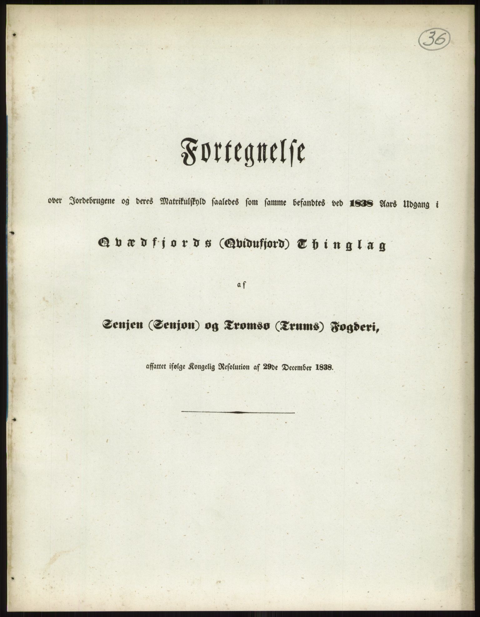 Andre publikasjoner, PUBL/PUBL-999/0002/0018: Bind 18 - Finnmarkens amt: Senja og Tromsø fogderi, 1838, p. 55