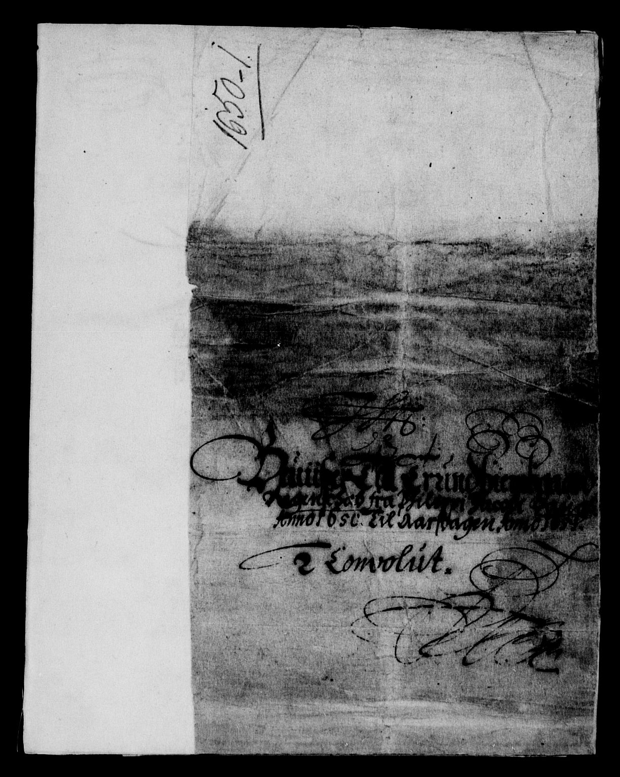 Rentekammeret inntil 1814, Reviderte regnskaper, Lensregnskaper, AV/RA-EA-5023/R/Rb/Rbw/L0098: Trondheim len, 1649-1651