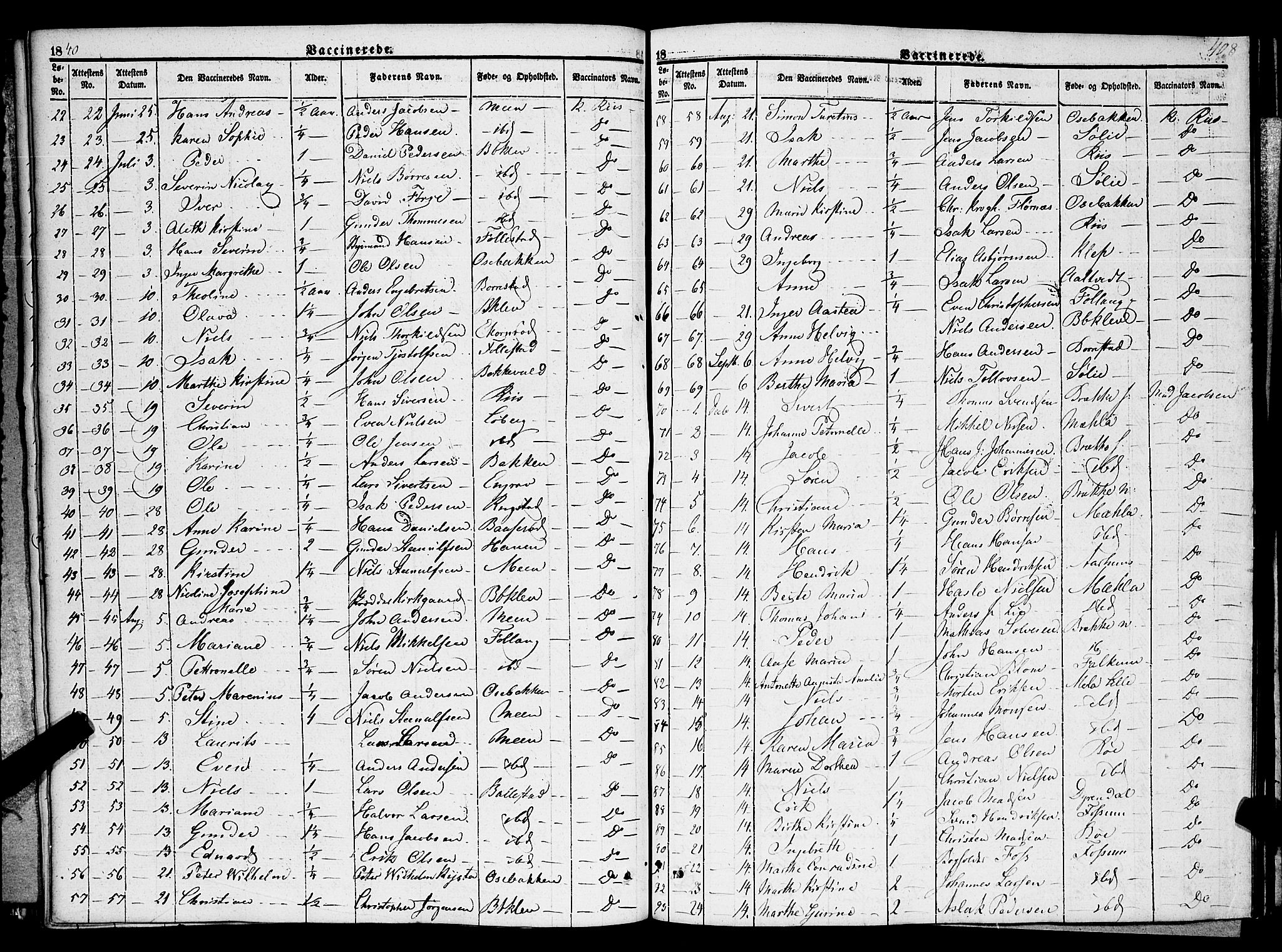 Gjerpen kirkebøker, SAKO/A-265/F/Fa/L0007b: Parish register (official) no. I 7B, 1834-1857, p. 408