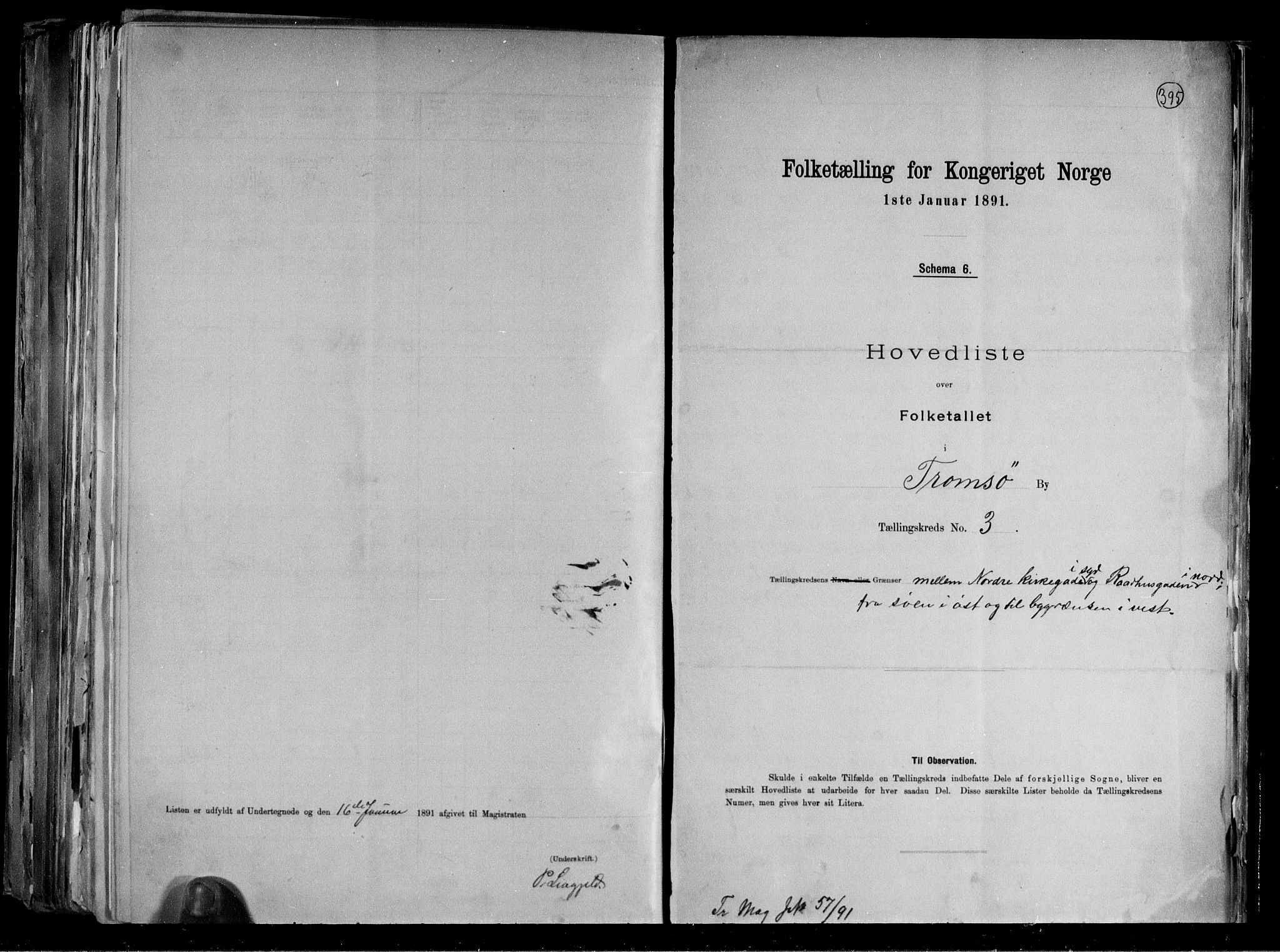 RA, 1891 census for 1902 Tromsø, 1891, p. 13