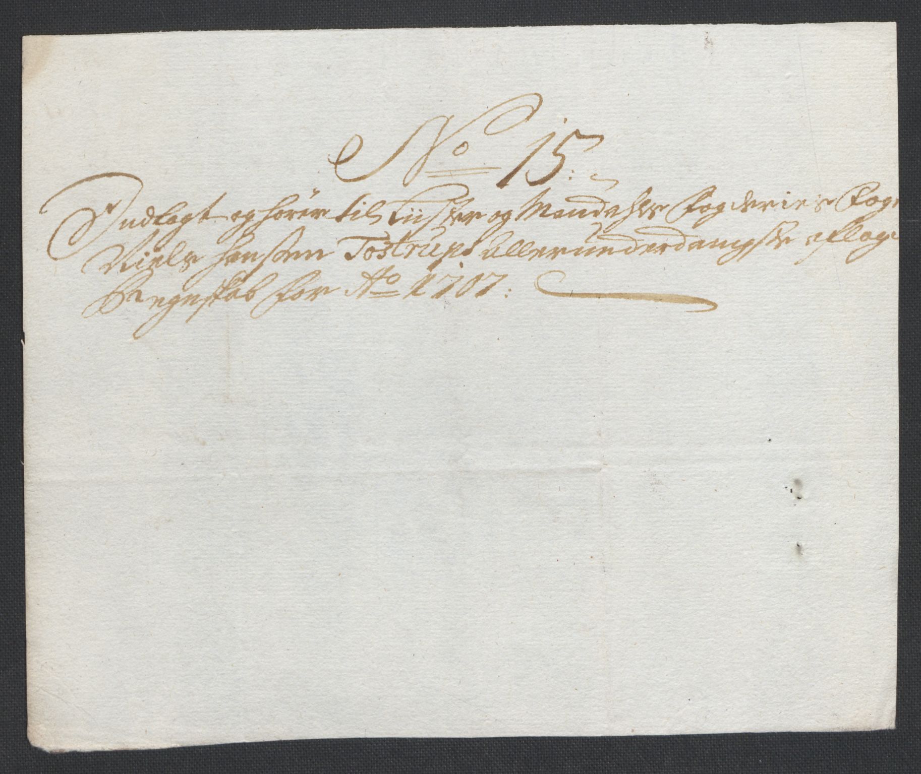 Rentekammeret inntil 1814, Reviderte regnskaper, Fogderegnskap, AV/RA-EA-4092/R43/L2551: Fogderegnskap Lista og Mandal, 1705-1709, p. 474