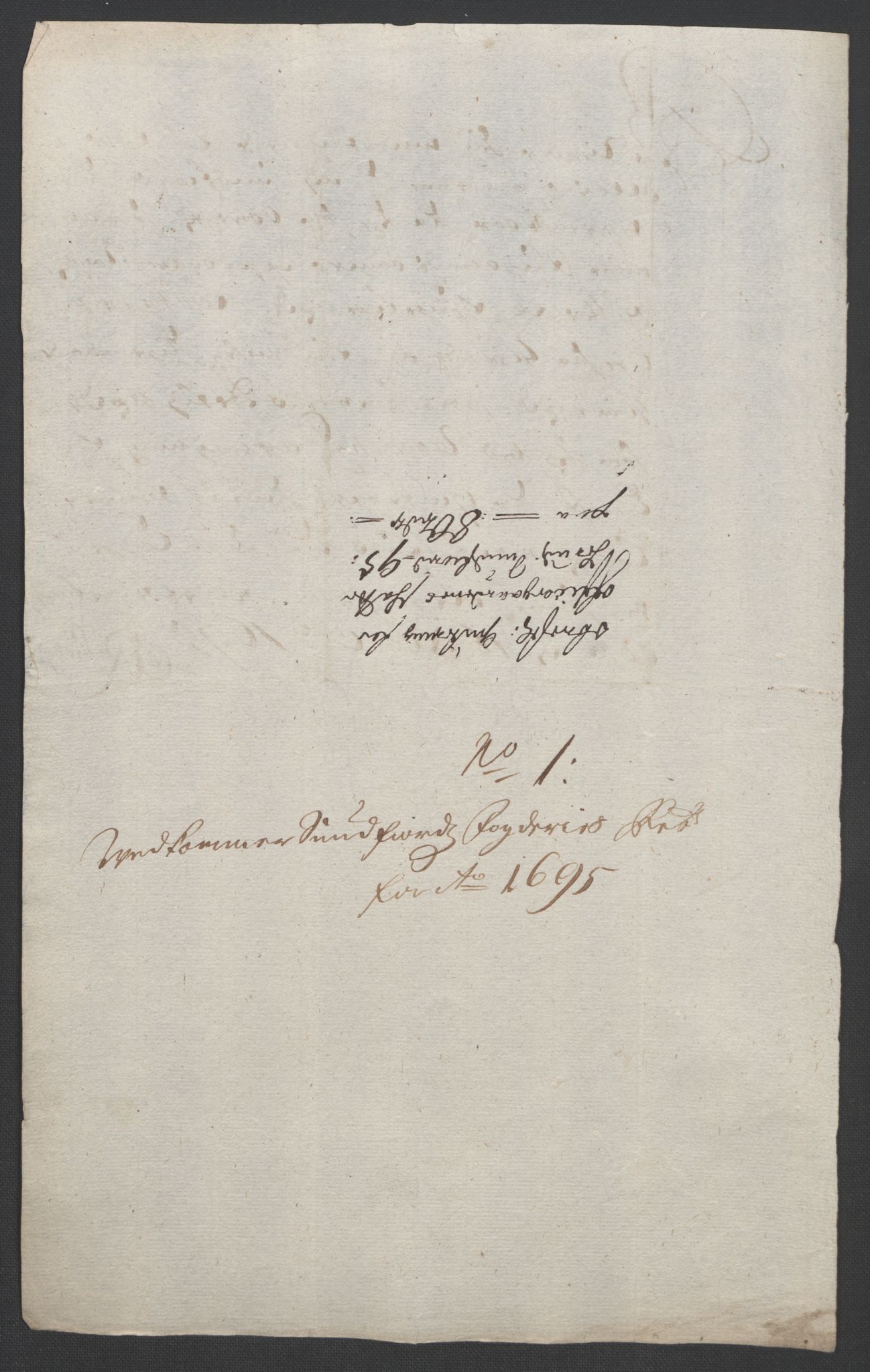 Rentekammeret inntil 1814, Reviderte regnskaper, Fogderegnskap, RA/EA-4092/R53/L3422: Fogderegnskap Sunn- og Nordfjord, 1695-1696, p. 168