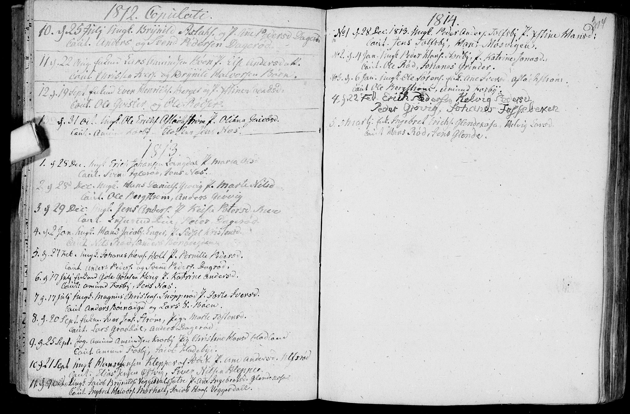 Aremark prestekontor Kirkebøker, SAO/A-10899/F/Fa/L0004: Parish register (official) no. I 4, 1796-1814, p. 314