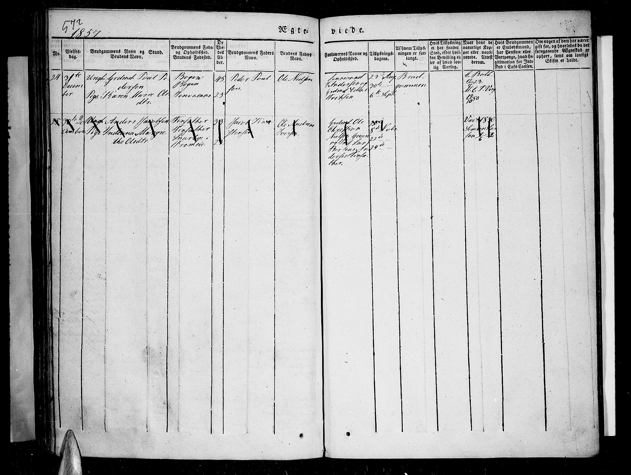 Kvæfjord sokneprestkontor, AV/SATØ-S-1323/G/Ga/Gaa/L0003kirke: Parish register (official) no. 3, 1830-1857, p. 572