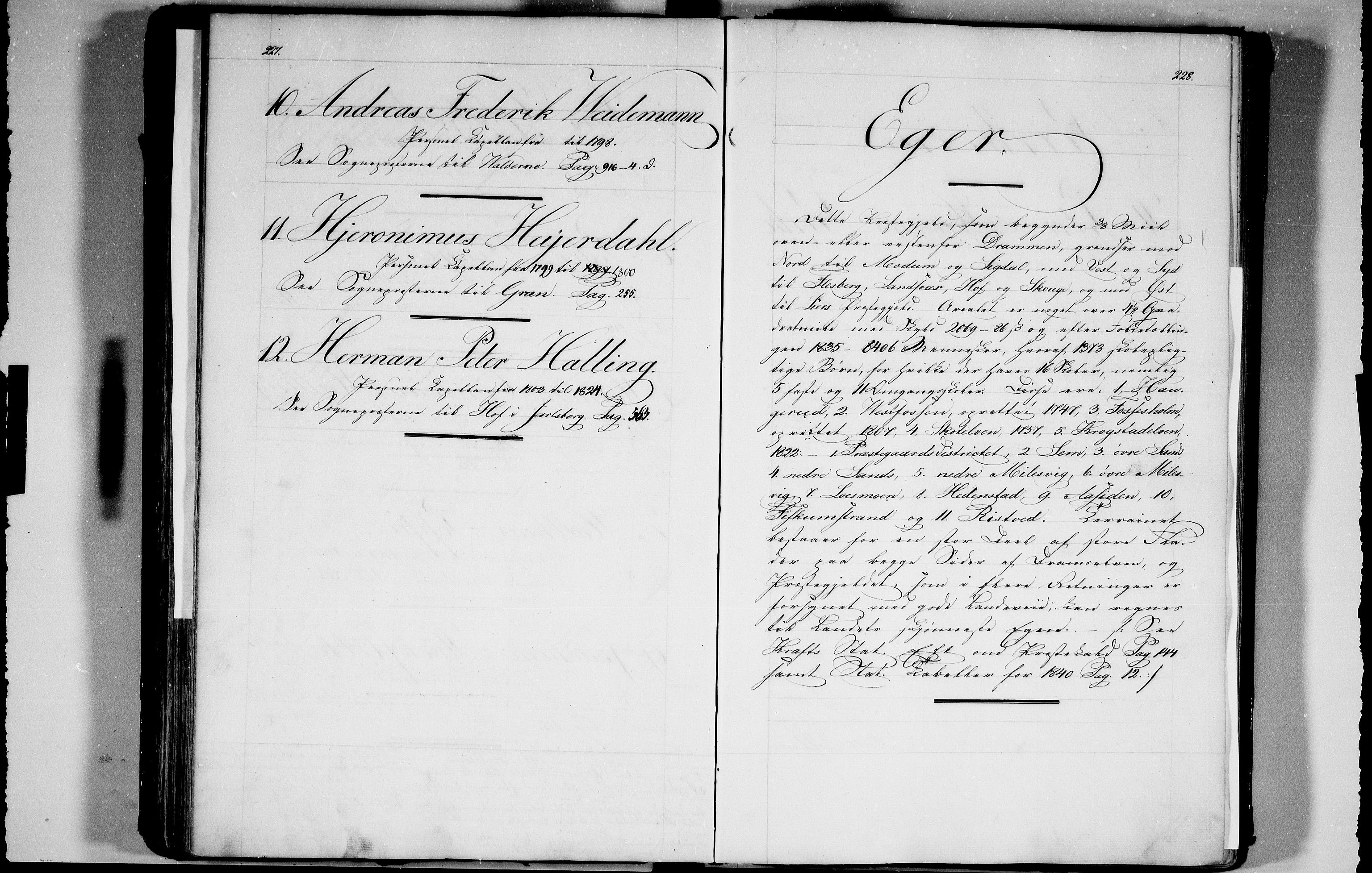 Svendsen, Bastian - etterretninger om geistligheten i Akershus stift, AV/SAO-PAO-0181/D/L0003: Etterretninger del 3, p. 227-228