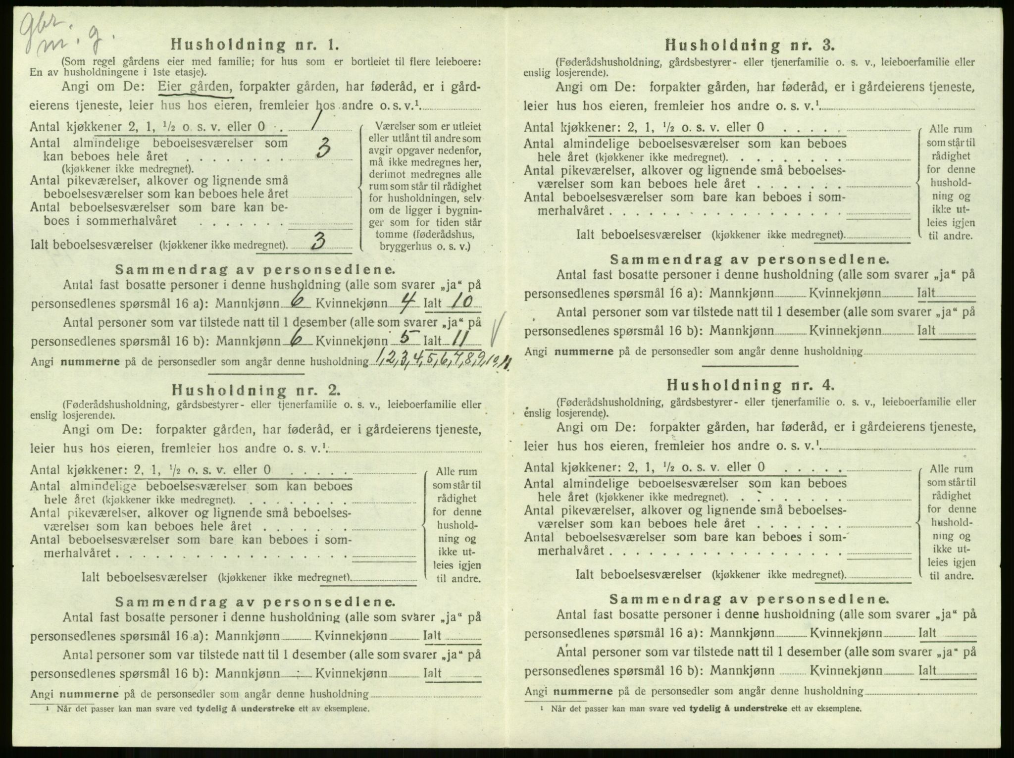 SAKO, 1920 census for Andebu, 1920, p. 1098