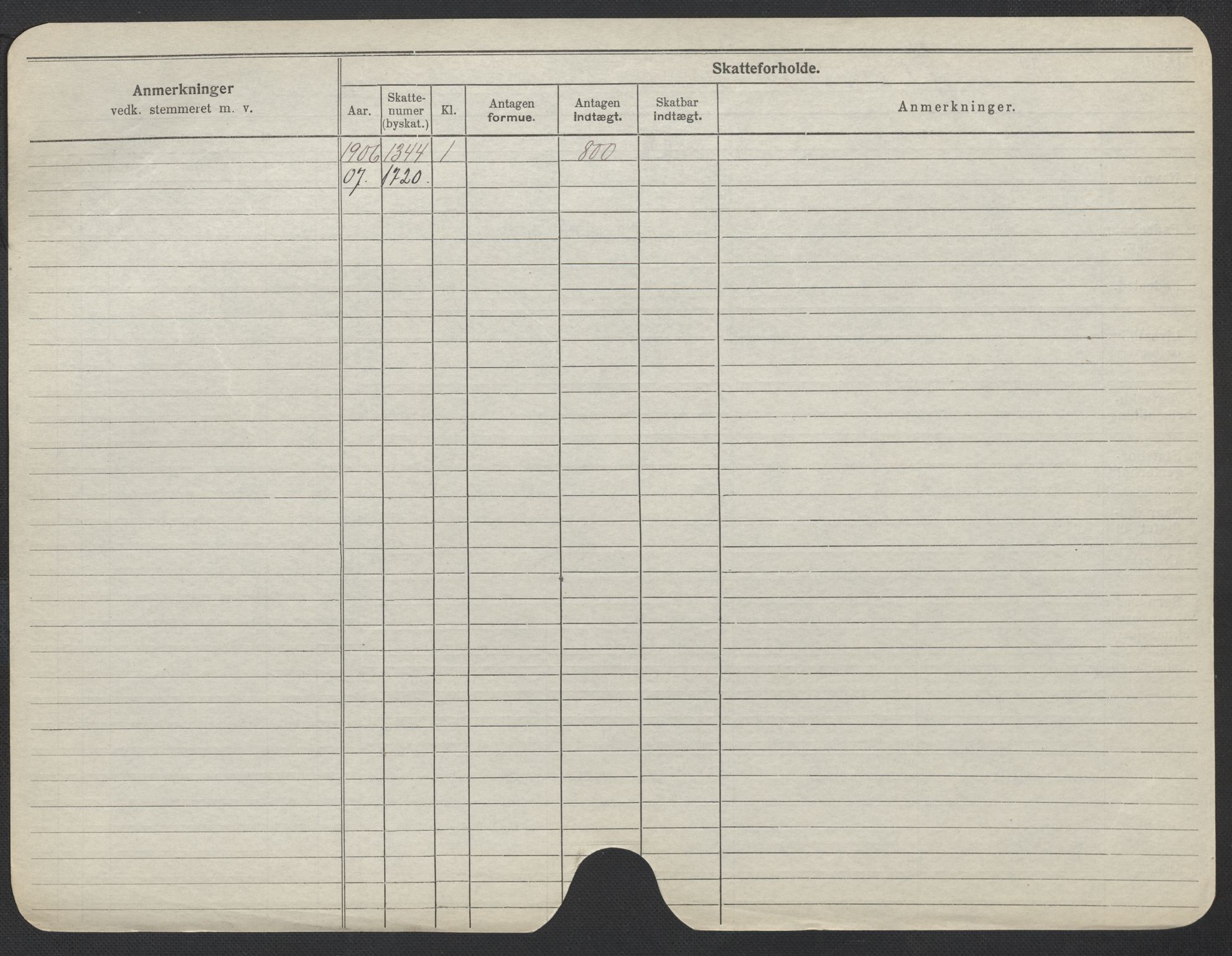 Oslo folkeregister, Registerkort, AV/SAO-A-11715/F/Fa/Fac/L0017: Kvinner, 1906-1914, p. 480b