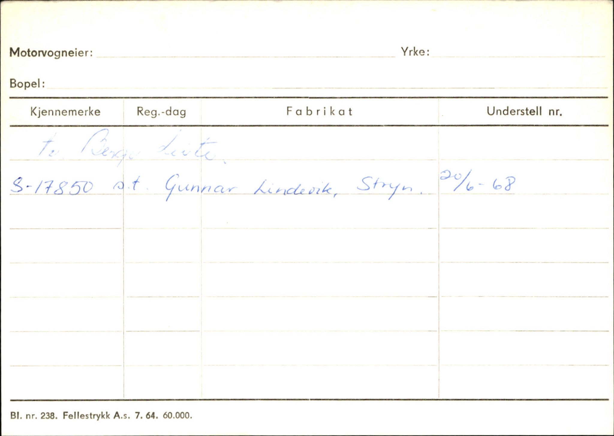 Statens vegvesen, Sogn og Fjordane vegkontor, SAB/A-5301/4/F/L0129: Eigarregistrer Eid A-S, 1945-1975, p. 256