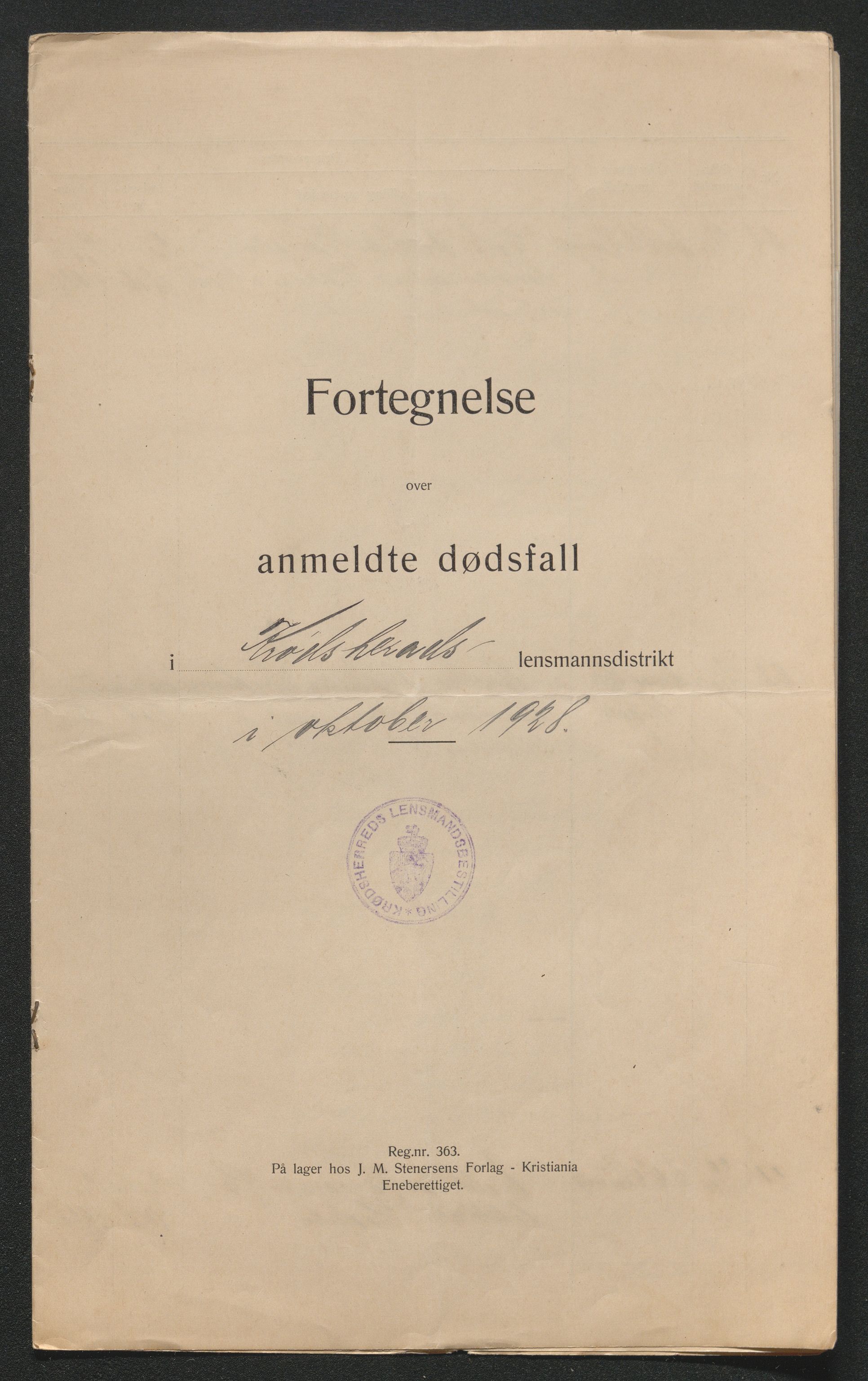 Eiker, Modum og Sigdal sorenskriveri, AV/SAKO-A-123/H/Ha/Hab/L0045: Dødsfallsmeldinger, 1928-1929, p. 456