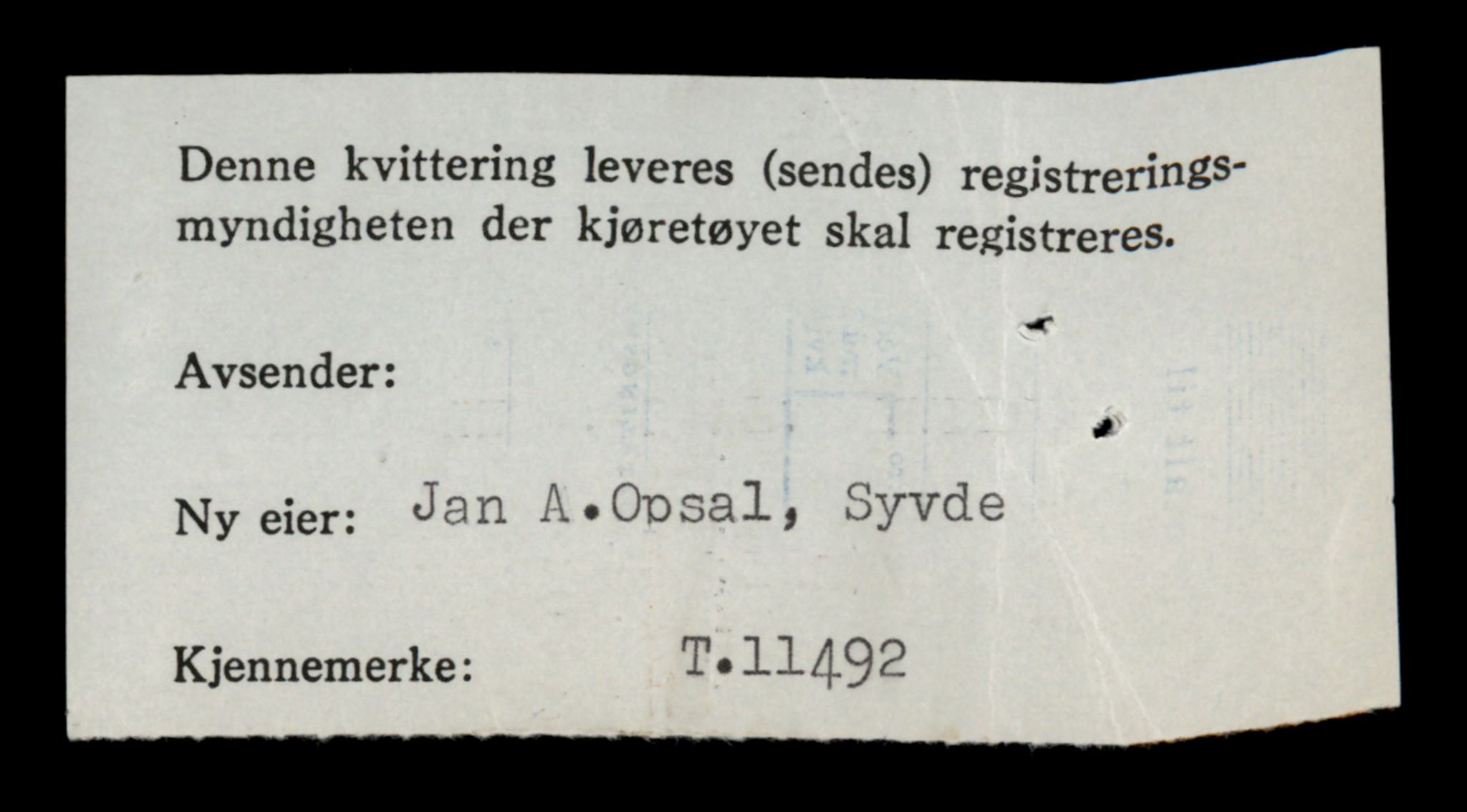 Møre og Romsdal vegkontor - Ålesund trafikkstasjon, AV/SAT-A-4099/F/Fe/L0029: Registreringskort for kjøretøy T 11430 - T 11619, 1927-1998, p. 1177