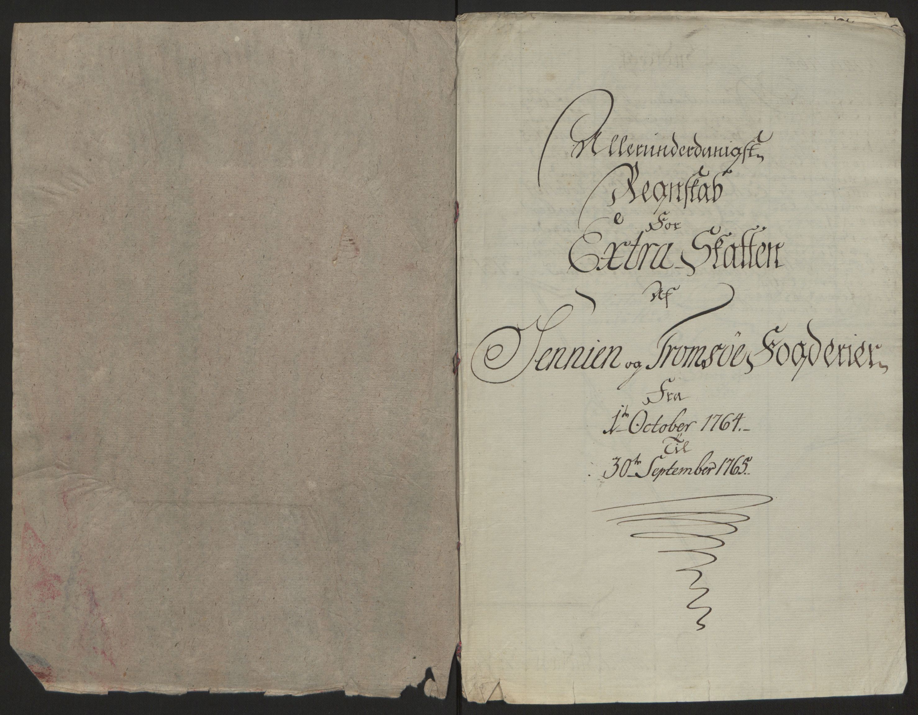 Rentekammeret inntil 1814, Reviderte regnskaper, Fogderegnskap, RA/EA-4092/R68/L4845: Ekstraskatten Senja og Troms, 1762-1765, p. 488