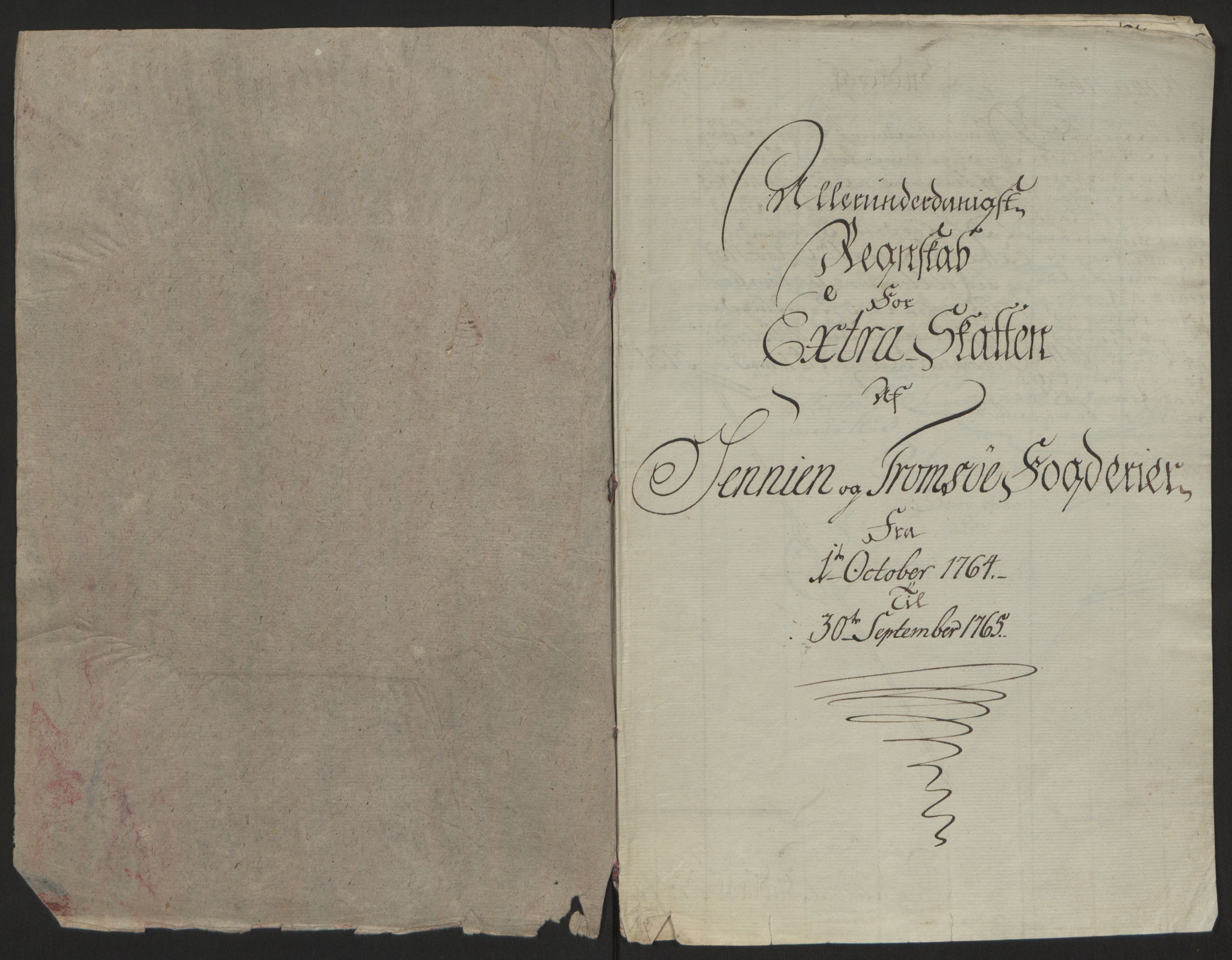 Rentekammeret inntil 1814, Reviderte regnskaper, Fogderegnskap, AV/RA-EA-4092/R68/L4845: Ekstraskatten Senja og Troms, 1762-1765, p. 488