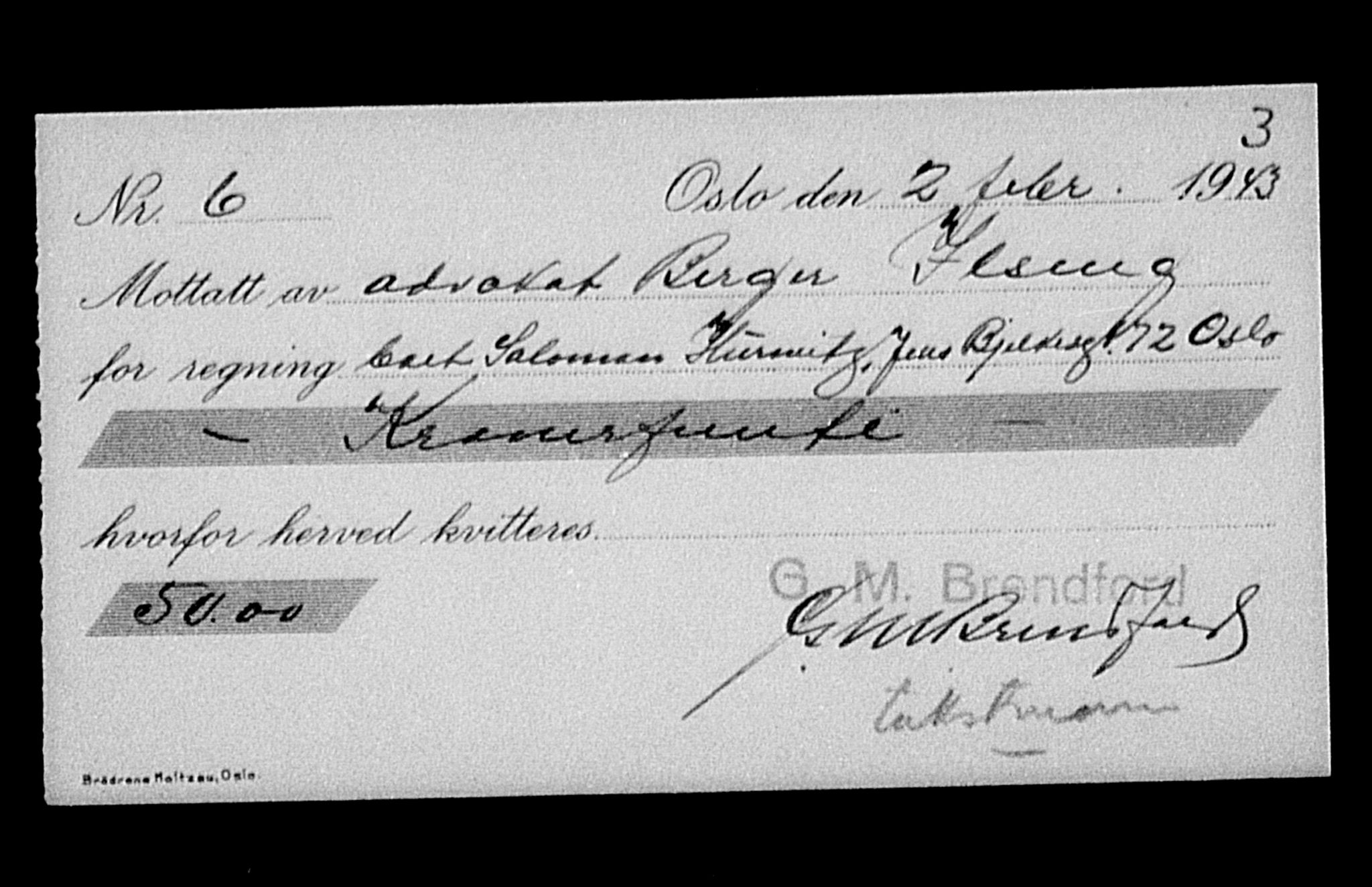 Justisdepartementet, Tilbakeføringskontoret for inndratte formuer, AV/RA-S-1564/H/Hc/Hcc/L0945: --, 1945-1947, p. 53