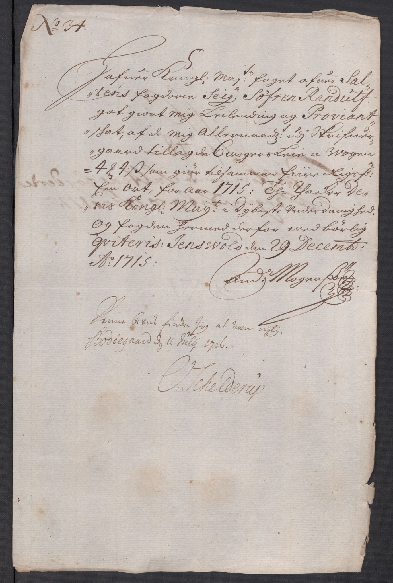 Rentekammeret inntil 1814, Reviderte regnskaper, Fogderegnskap, RA/EA-4092/R66/L4585: Fogderegnskap Salten, 1715, p. 314