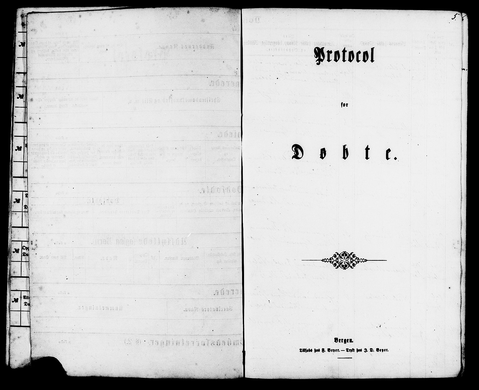 Ministerialprotokoller, klokkerbøker og fødselsregistre - Møre og Romsdal, SAT/A-1454/537/L0518: Parish register (official) no. 537A02, 1862-1876, p. 5