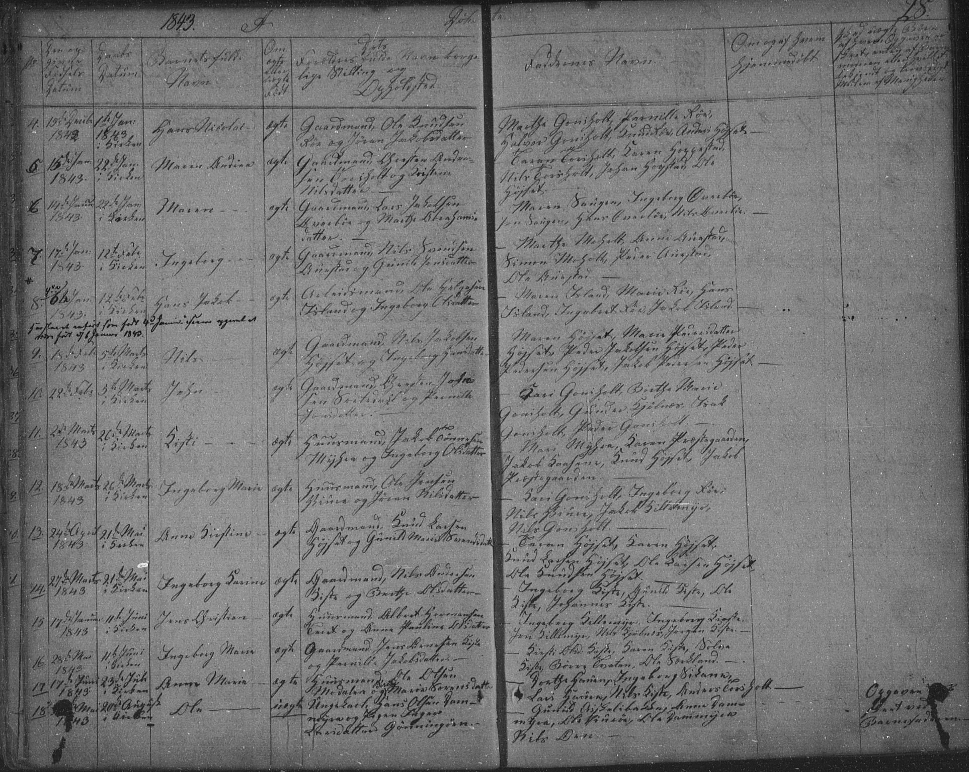 Siljan kirkebøker, SAKO/A-300/F/Fa/L0001: Parish register (official) no. 1, 1831-1870, p. 28