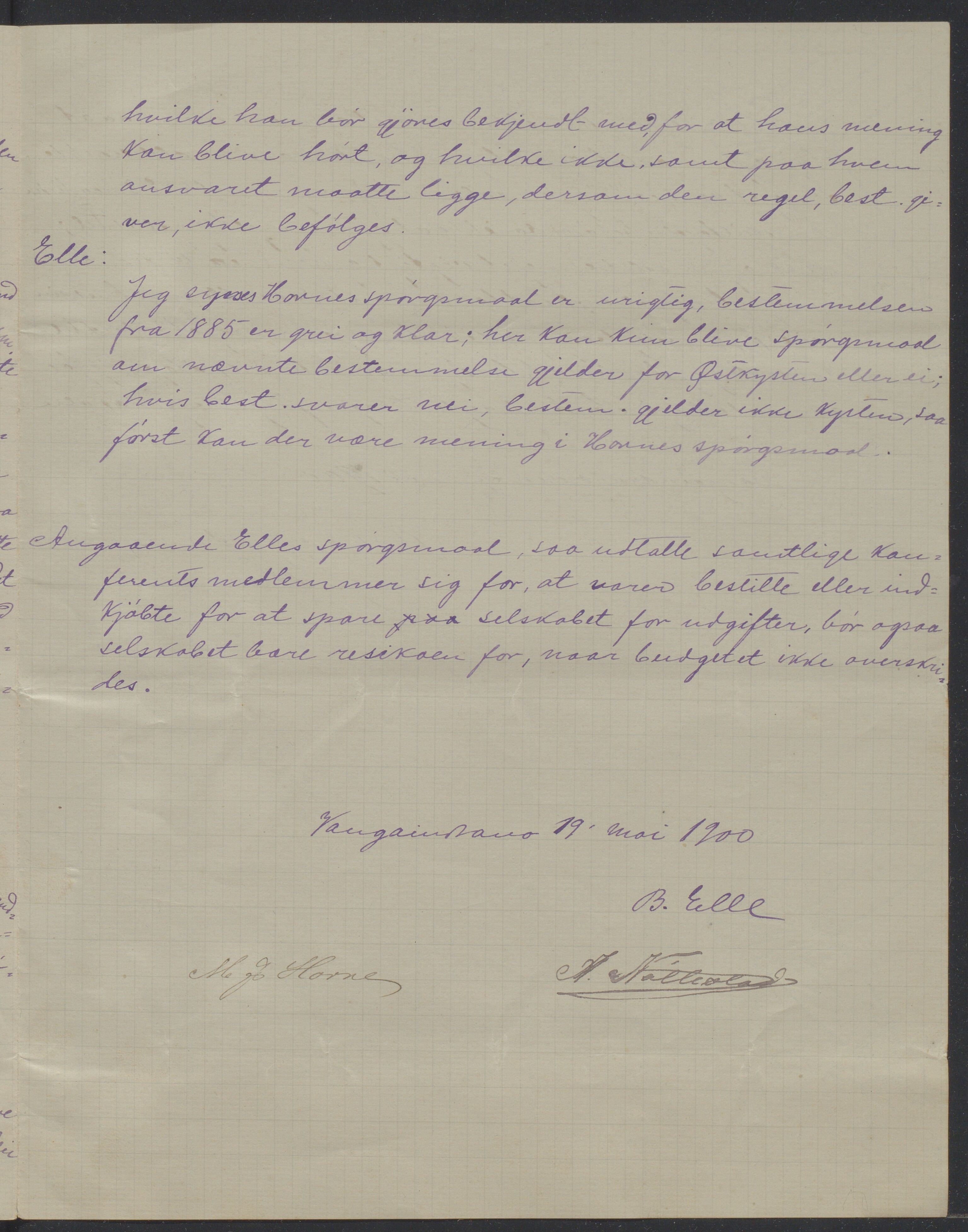 Det Norske Misjonsselskap - hovedadministrasjonen, VID/MA-A-1045/D/Da/Daa/L0044/0004: Konferansereferat og årsberetninger / Konferansereferat fra Øst-Madagaskar., 1900