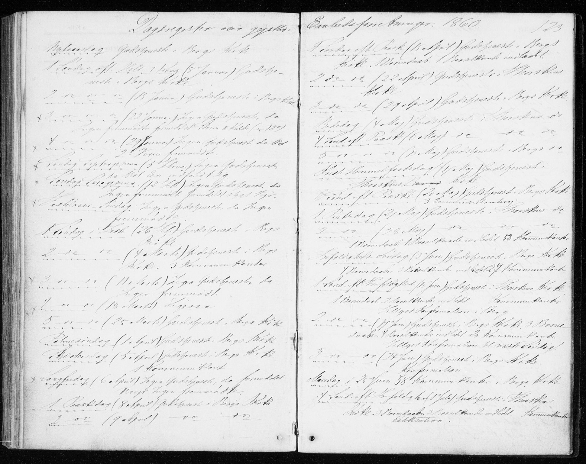Berg sokneprestkontor, SATØ/S-1318/G/Ga/Gaa/L0002kirke: Parish register (official) no. 2, 1860-1872, p. 123