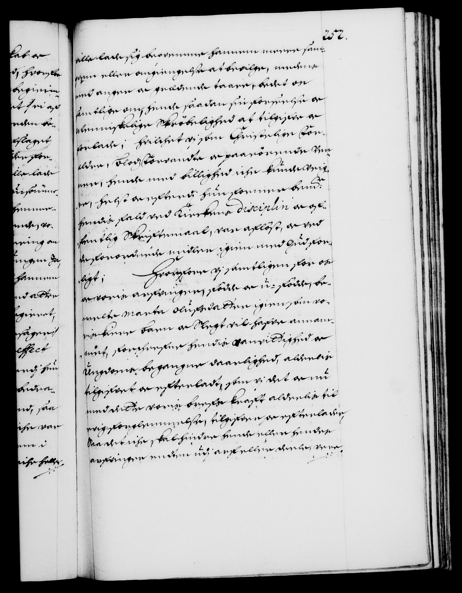 Danske Kanselli 1572-1799, RA/EA-3023/F/Fc/Fca/Fcaa/L0013: Norske registre (mikrofilm), 1681-1684, p. 252a