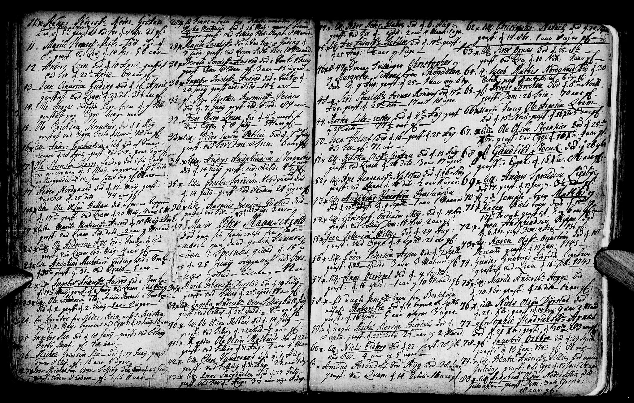 Ministerialprotokoller, klokkerbøker og fødselsregistre - Nord-Trøndelag, SAT/A-1458/746/L0439: Parish register (official) no. 746A01, 1688-1759, p. 66