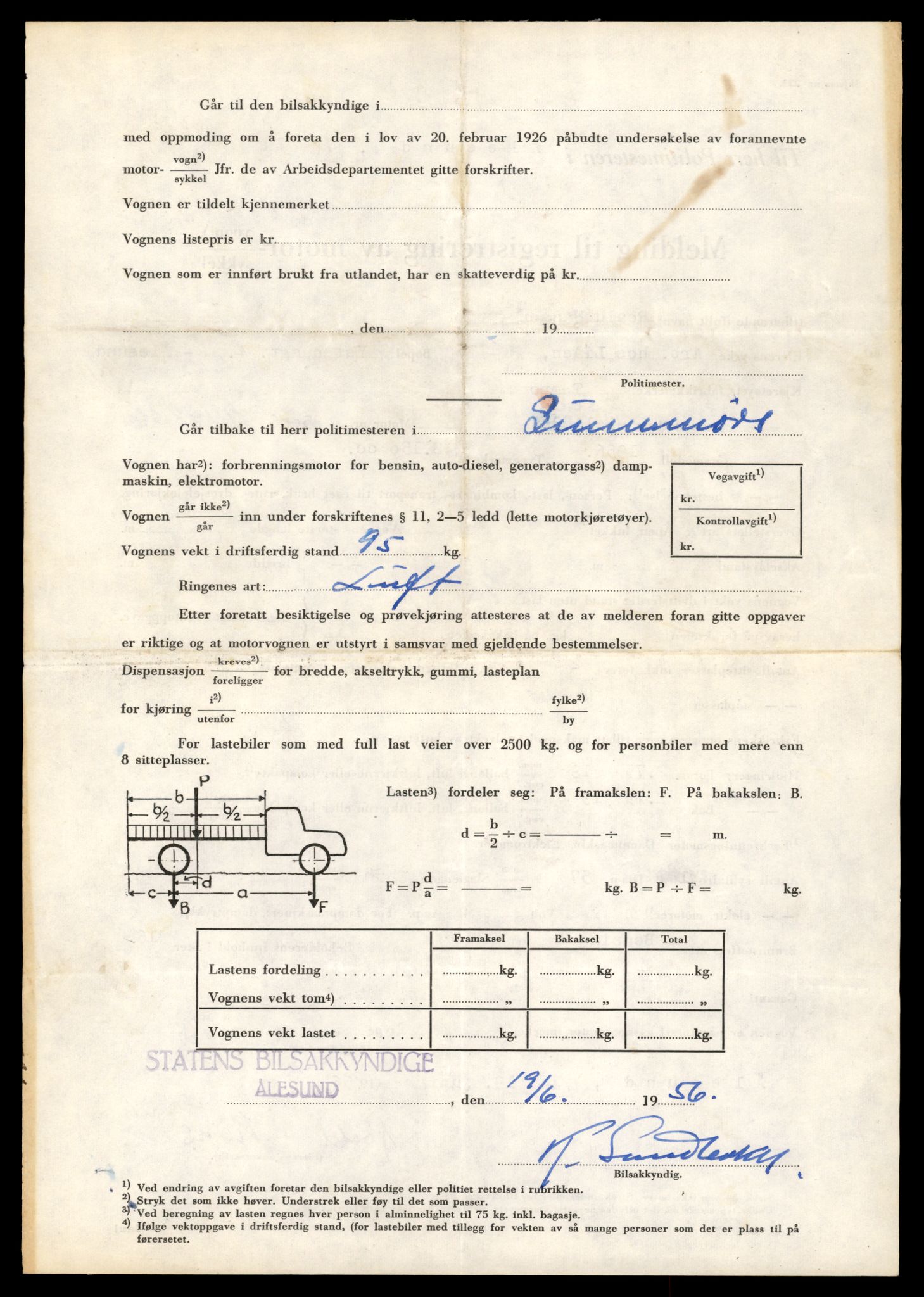 Møre og Romsdal vegkontor - Ålesund trafikkstasjon, AV/SAT-A-4099/F/Fe/L0039: Registreringskort for kjøretøy T 13361 - T 13530, 1927-1998, p. 2649