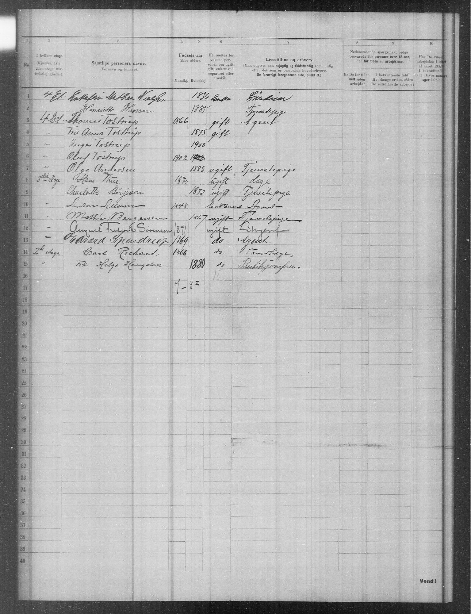 OBA, Municipal Census 1902 for Kristiania, 1902, p. 15867