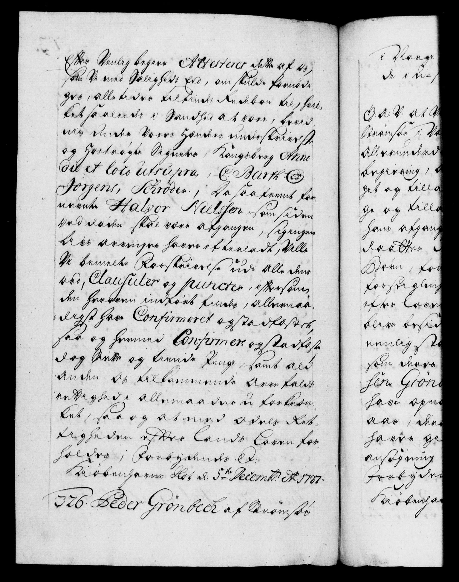 Danske Kanselli 1572-1799, AV/RA-EA-3023/F/Fc/Fca/Fcaa/L0025: Norske registre, 1726-1728, p. 502b