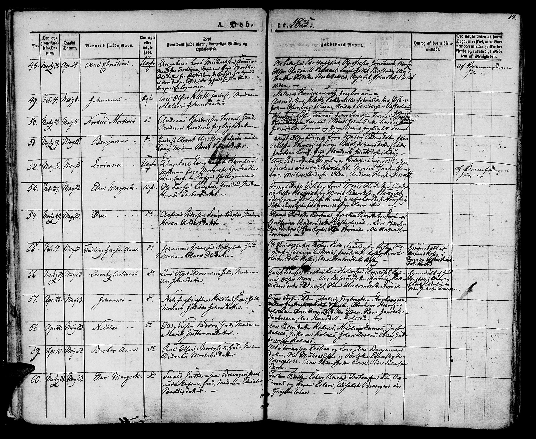 Ministerialprotokoller, klokkerbøker og fødselsregistre - Nord-Trøndelag, AV/SAT-A-1458/741/L0390: Parish register (official) no. 741A04, 1822-1836, p. 18