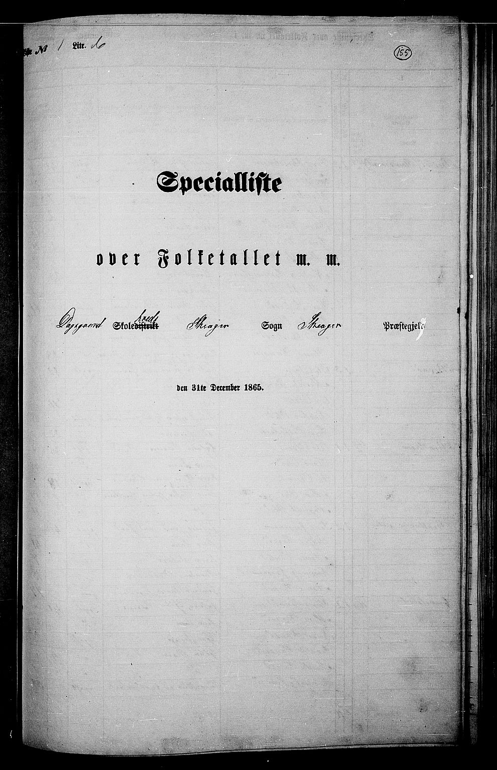 RA, 1865 census for Skjåk, 1865, p. 15