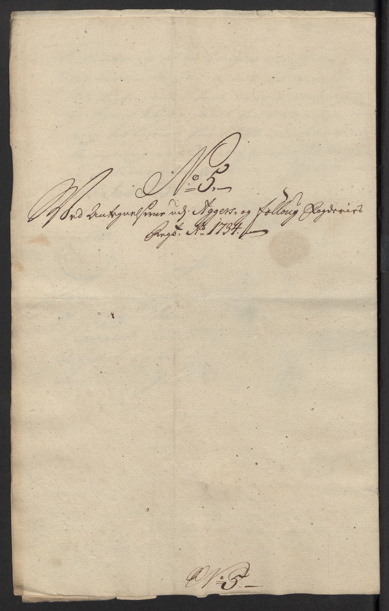 Rentekammeret inntil 1814, Reviderte regnskaper, Fogderegnskap, AV/RA-EA-4092/R10/L0473: Fogderegnskap Aker og Follo, 1734, p. 270