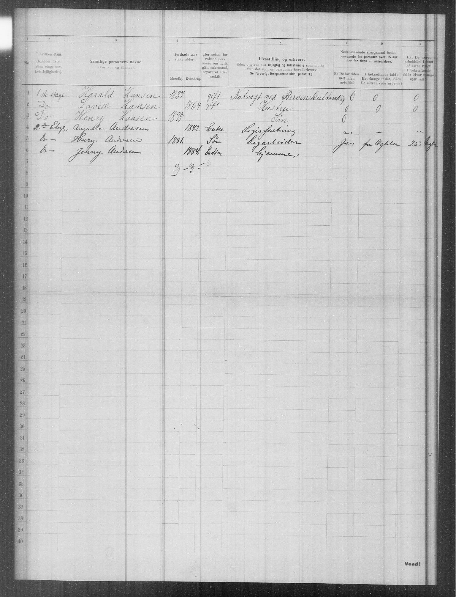 OBA, Municipal Census 1902 for Kristiania, 1902, p. 15685