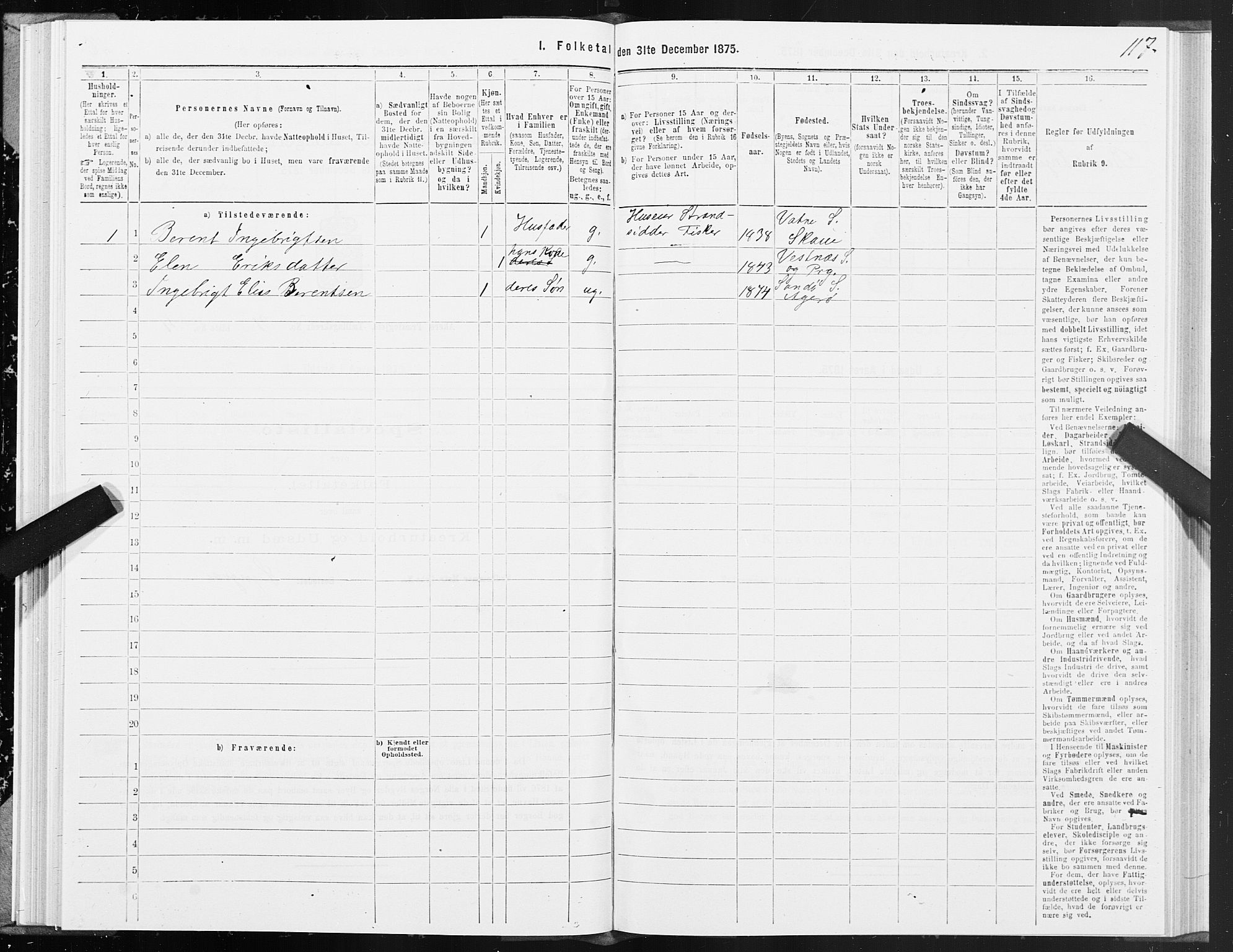 SAT, 1875 census for 1545P Aukra, 1875, p. 3117