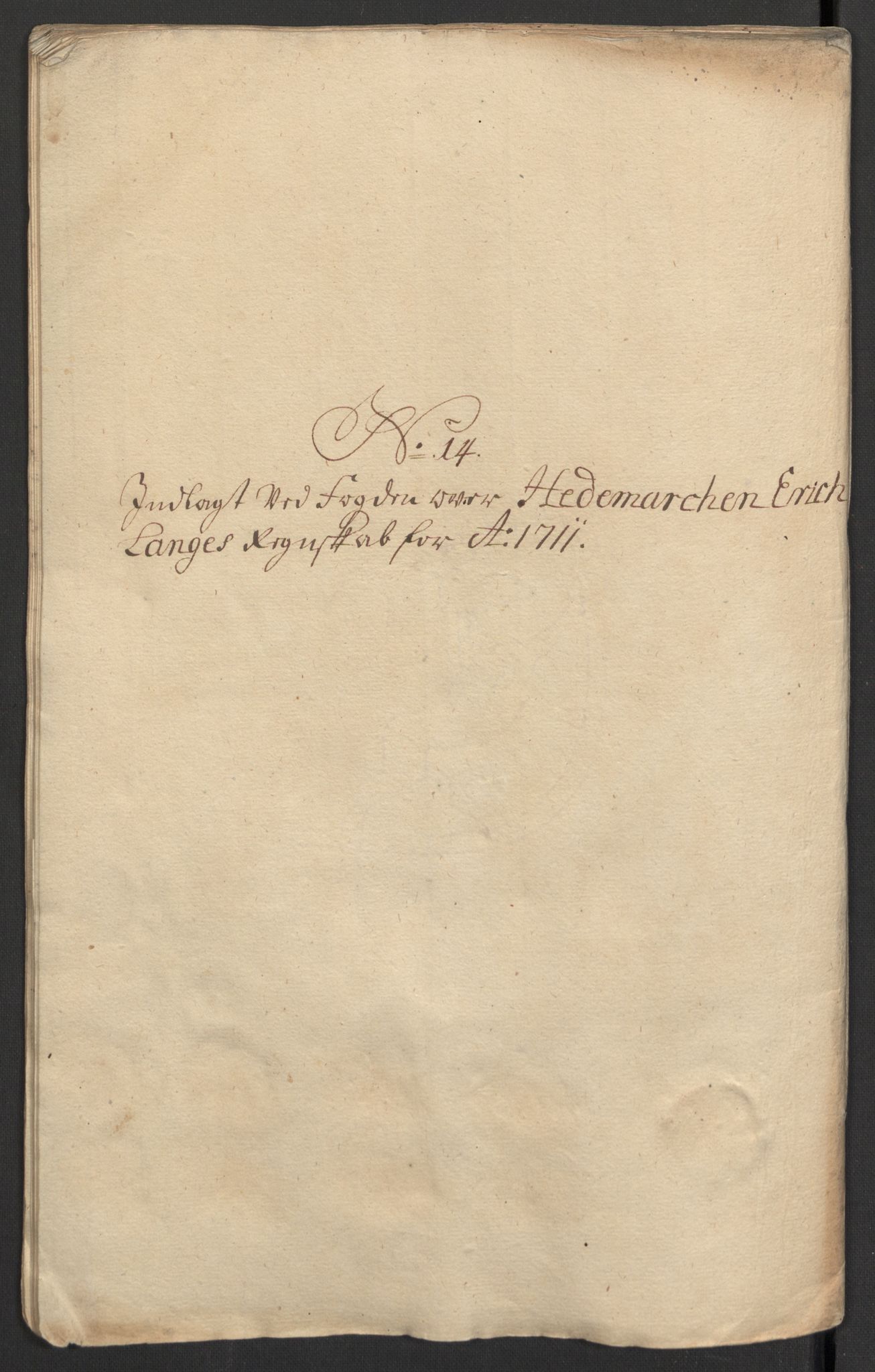 Rentekammeret inntil 1814, Reviderte regnskaper, Fogderegnskap, RA/EA-4092/R16/L1048: Fogderegnskap Hedmark, 1711, p. 67