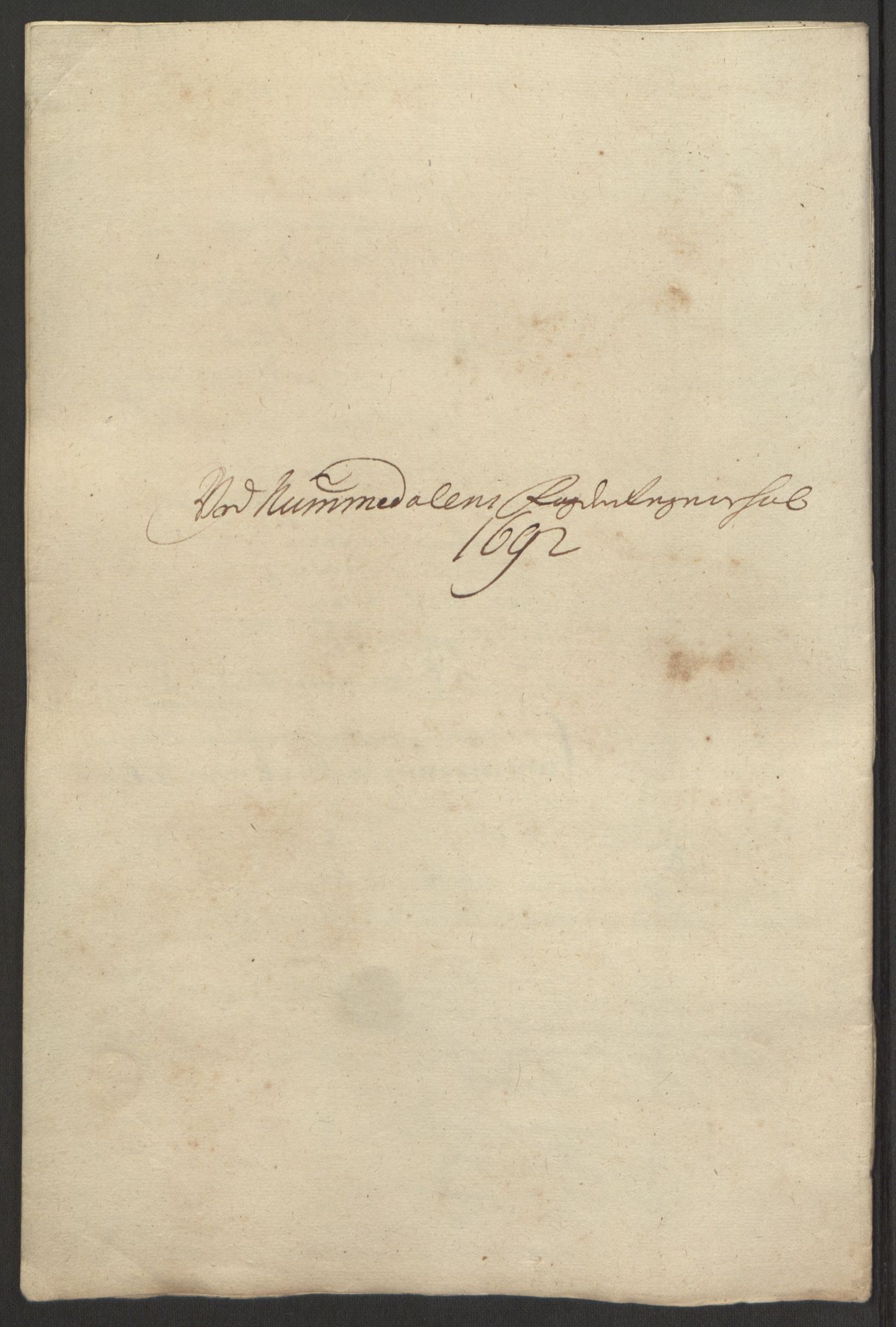 Rentekammeret inntil 1814, Reviderte regnskaper, Fogderegnskap, RA/EA-4092/R64/L4424: Fogderegnskap Namdal, 1692-1695, p. 92