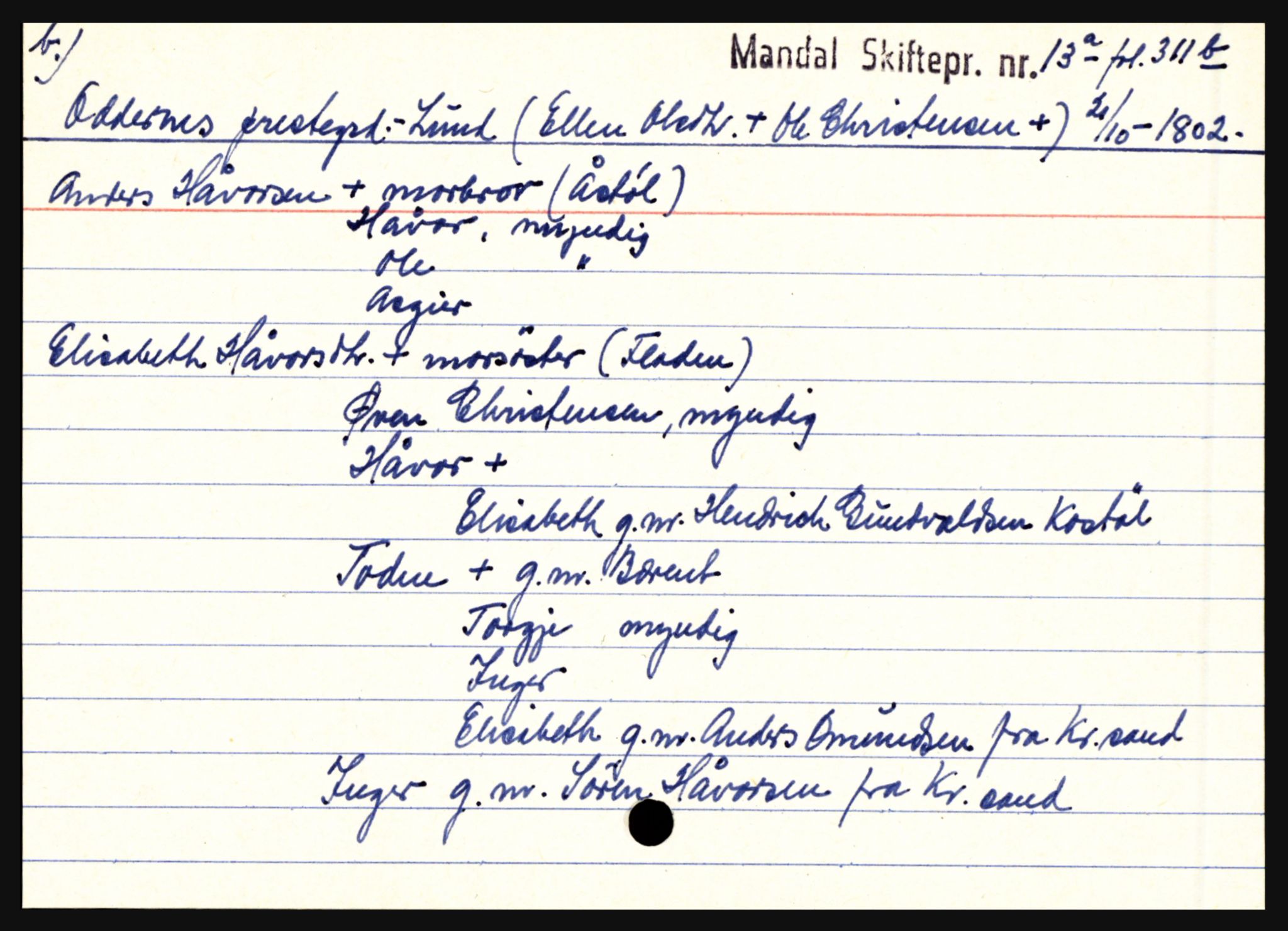 Mandal sorenskriveri, SAK/1221-0005/001/H, p. 17392