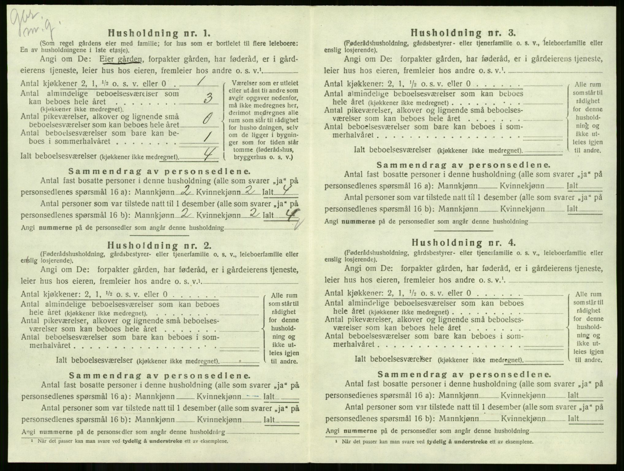 SAKO, 1920 census for Andebu, 1920, p. 887