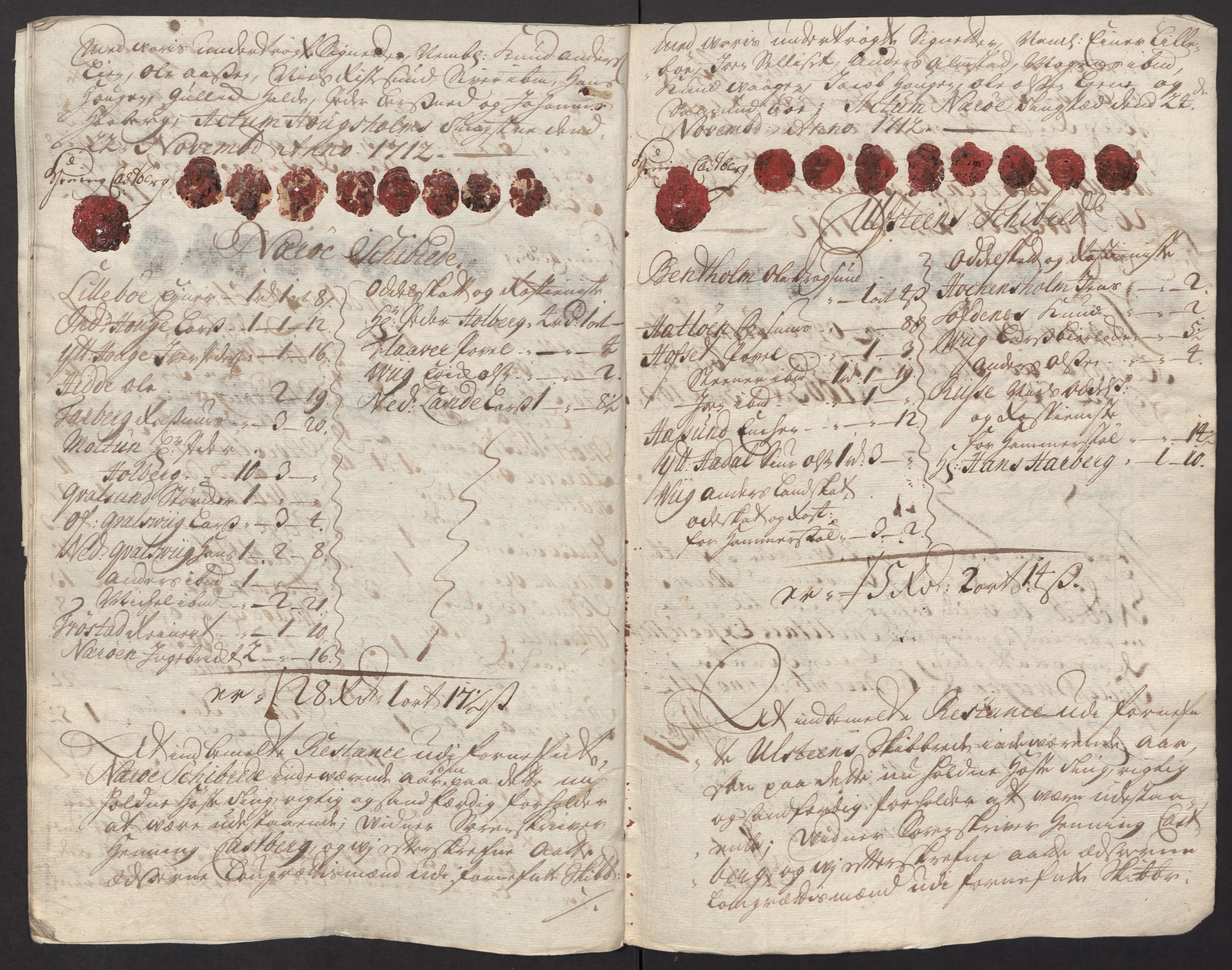 Rentekammeret inntil 1814, Reviderte regnskaper, Fogderegnskap, RA/EA-4092/R54/L3565: Fogderegnskap Sunnmøre, 1712-1713, p. 225