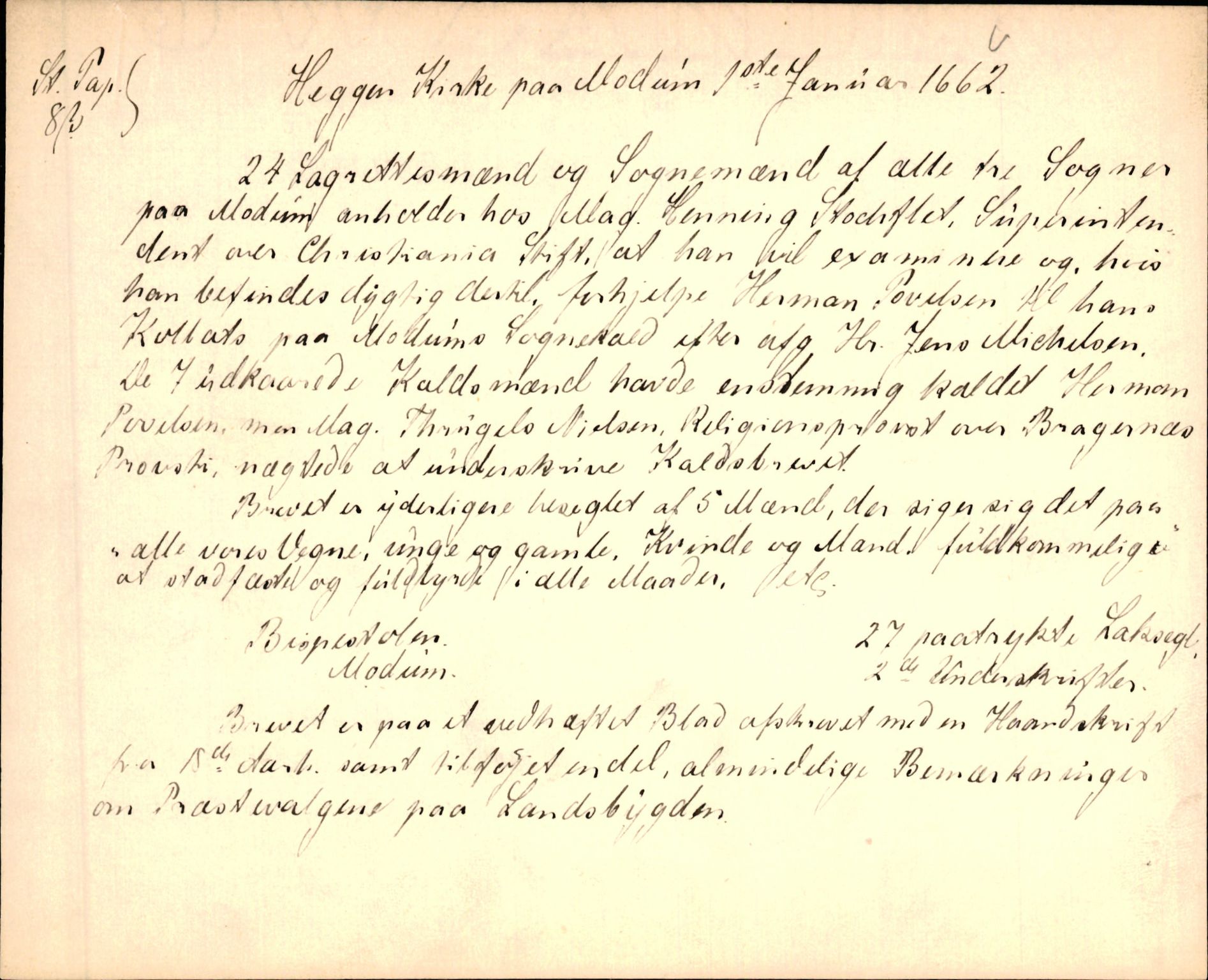 Riksarkivets diplomsamling, AV/RA-EA-5965/F35/F35k/L0002: Regestsedler: Prestearkiver fra Hedmark, Oppland, Buskerud og Vestfold, p. 237