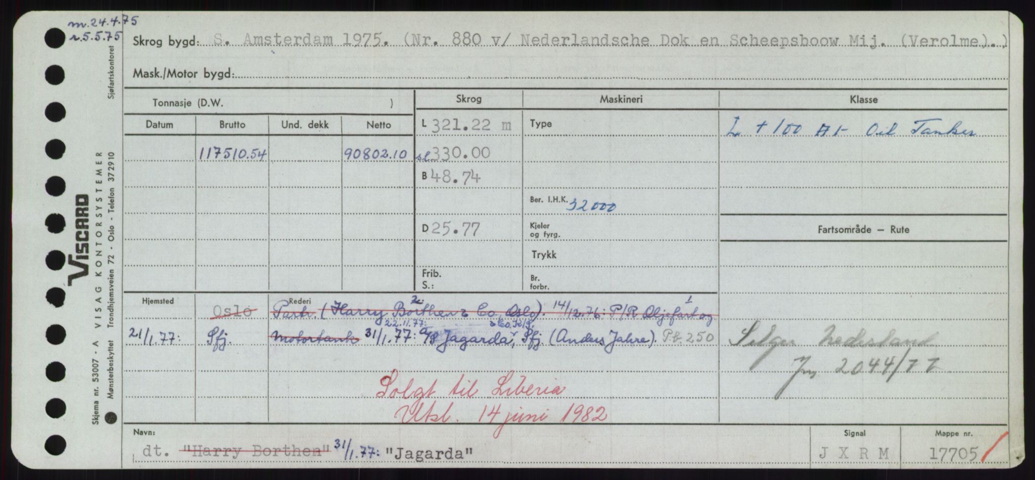 Sjøfartsdirektoratet med forløpere, Skipsmålingen, RA/S-1627/H/Hd/L0019: Fartøy, J, p. 33