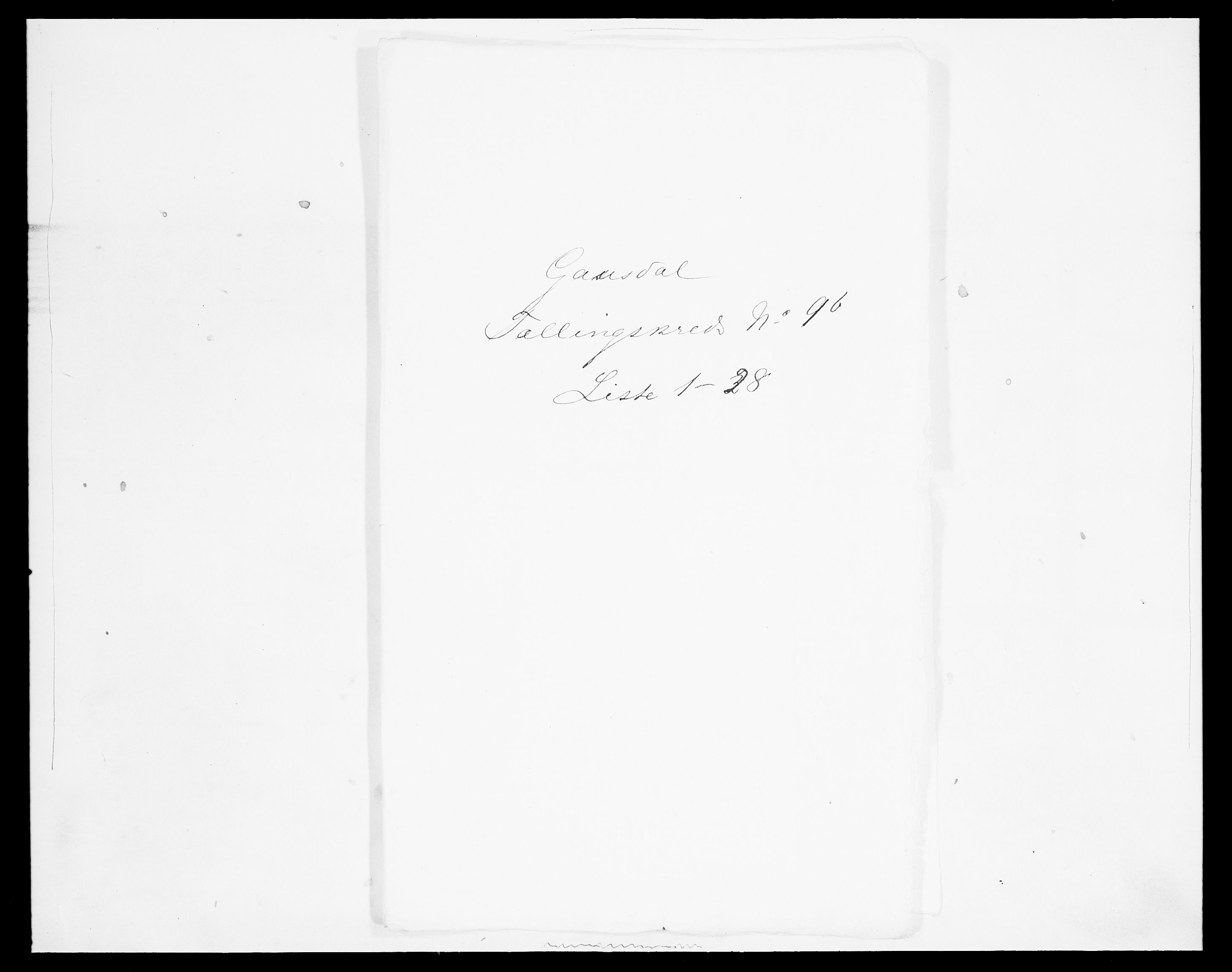 SAH, 1875 census for 0522P Gausdal, 1875, p. 1595
