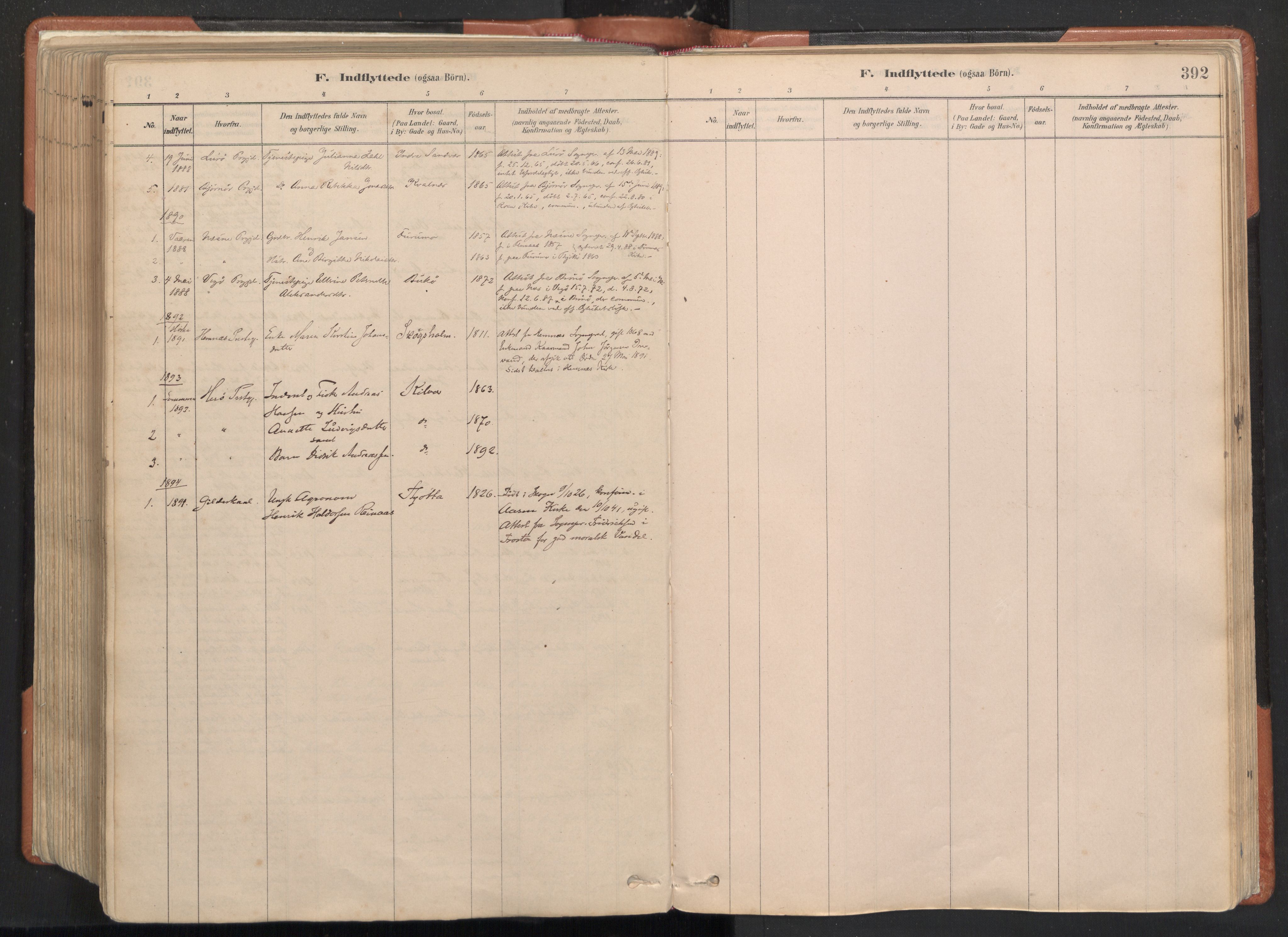 Ministerialprotokoller, klokkerbøker og fødselsregistre - Nordland, SAT/A-1459/817/L0264: Parish register (official) no. 817A04, 1878-1907, p. 392