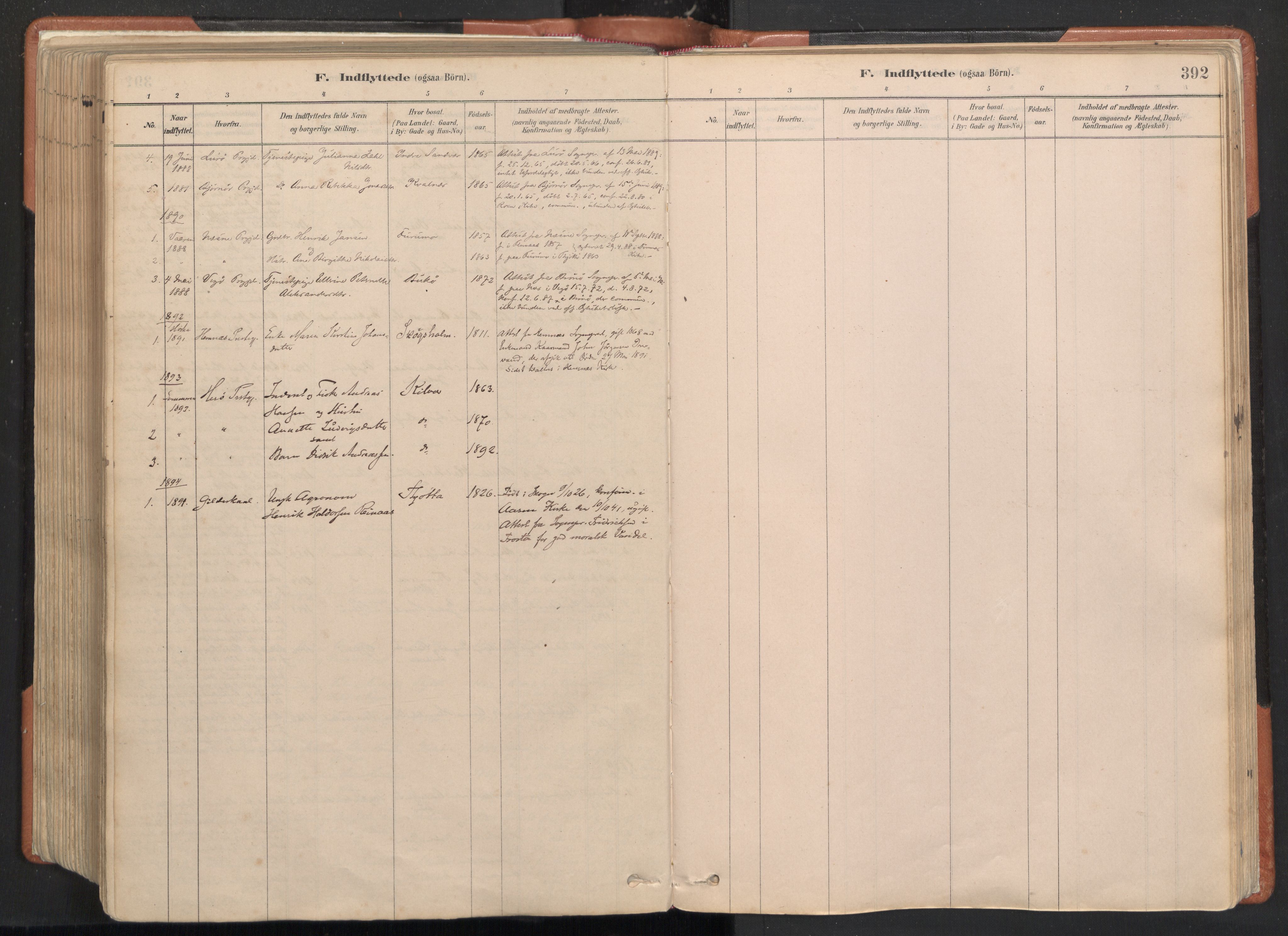 Ministerialprotokoller, klokkerbøker og fødselsregistre - Nordland, AV/SAT-A-1459/817/L0264: Parish register (official) no. 817A04, 1878-1907, p. 392