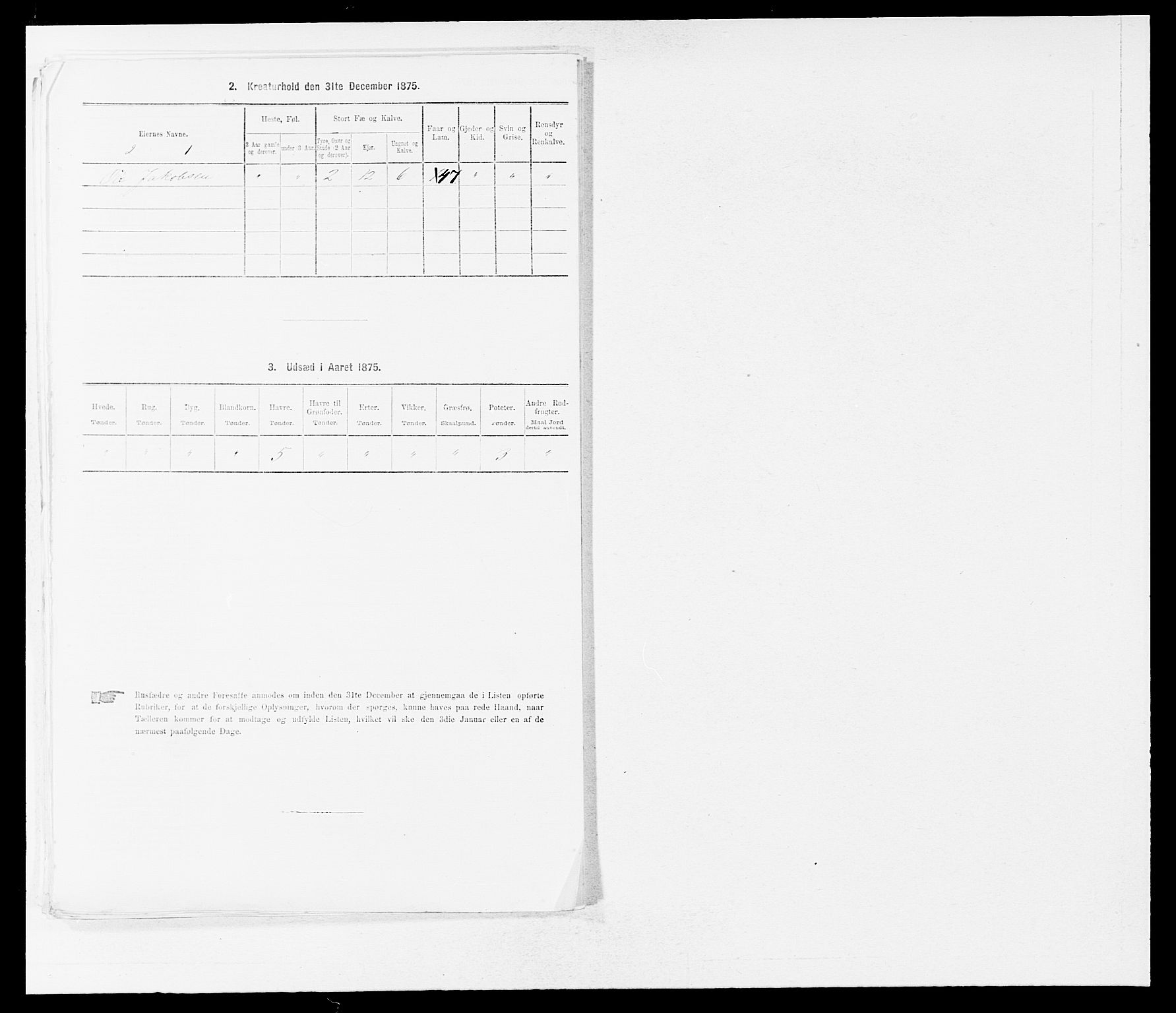 SAB, 1875 census for 1411P Eivindvik, 1875, p. 116