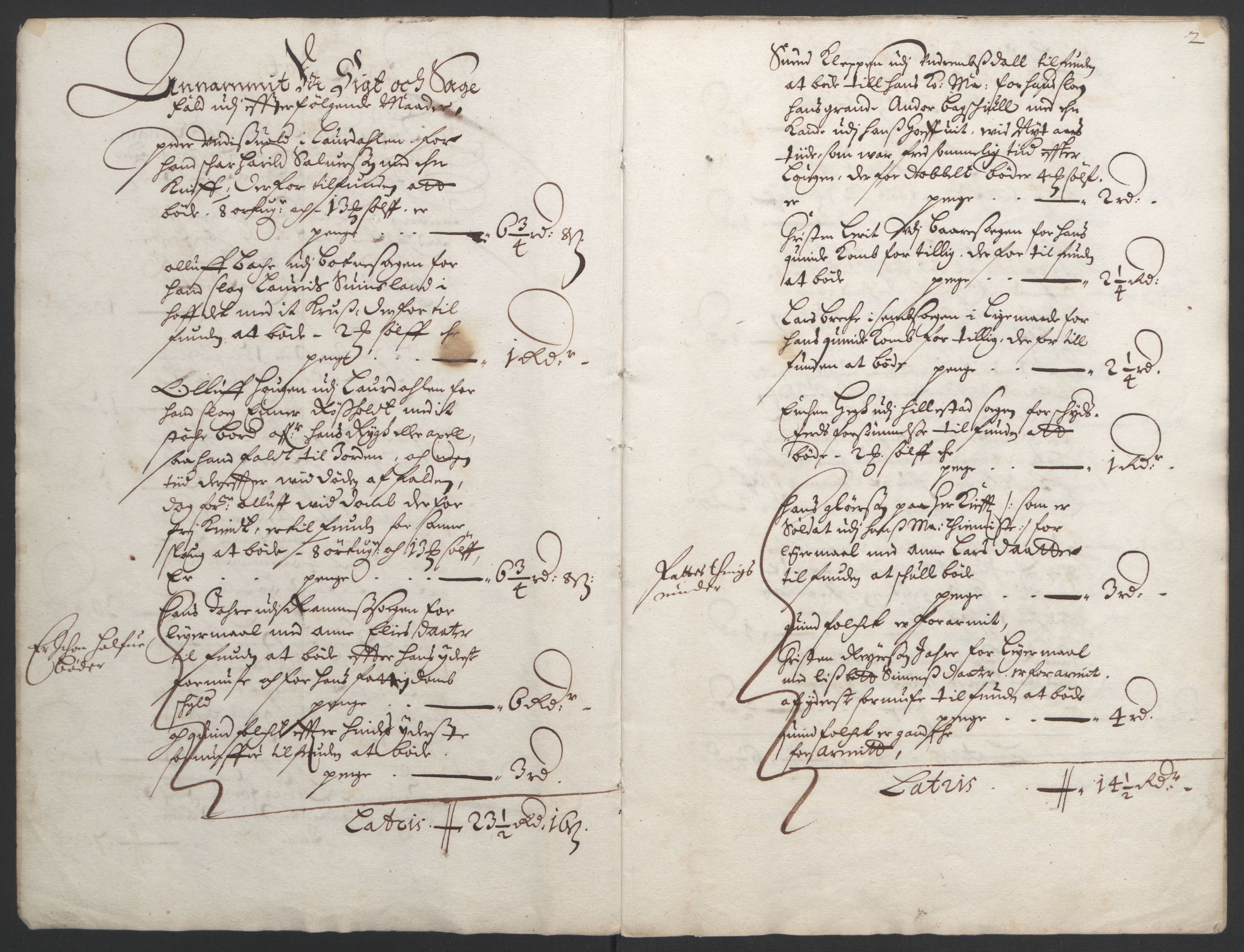 Rentekammeret inntil 1814, Reviderte regnskaper, Fogderegnskap, AV/RA-EA-4092/R32/L1838: Fogderegnskap Jarlsberg grevskap, 1661-1663, p. 5