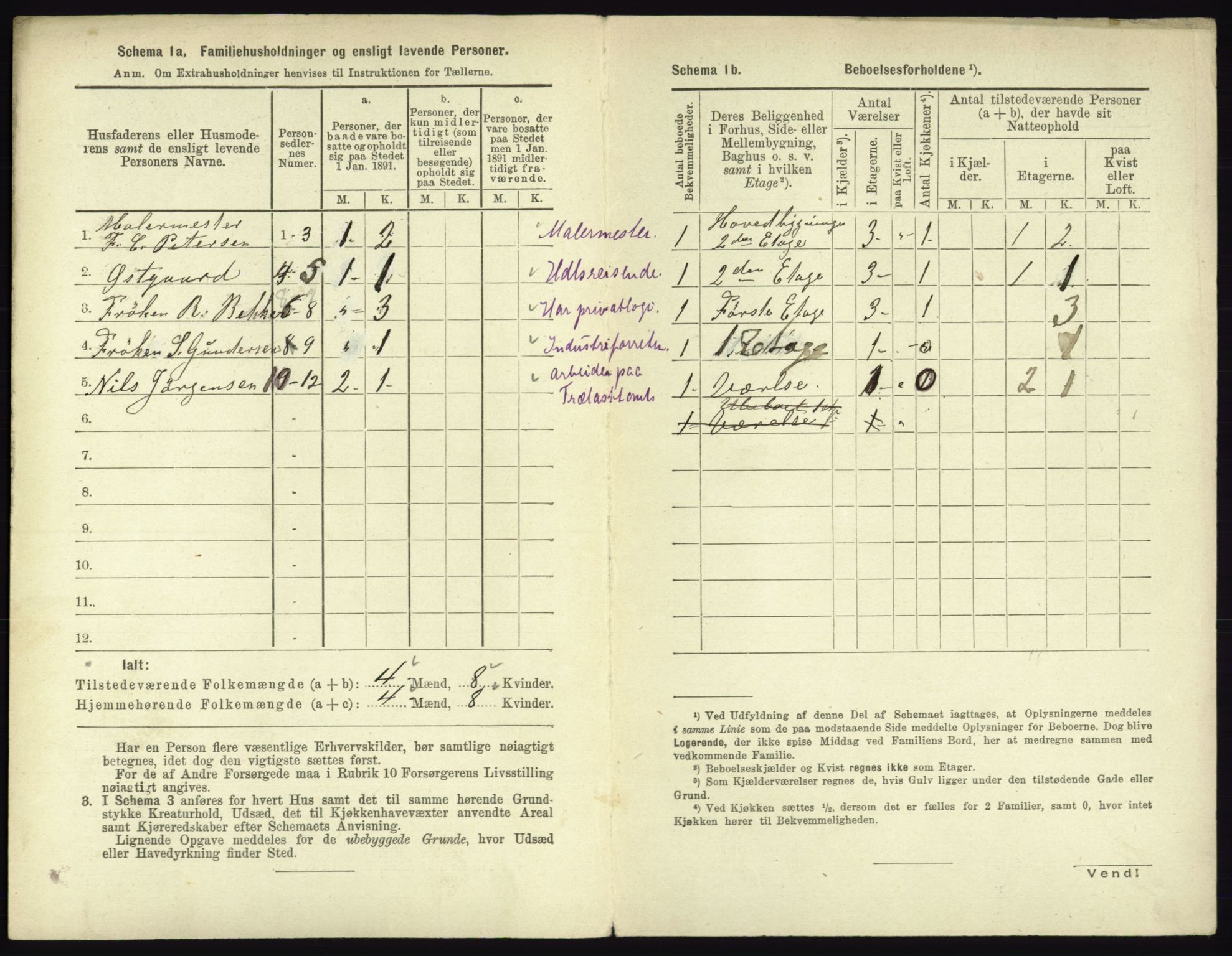 RA, 1891 census for 0602 Drammen, 1891, p. 2478